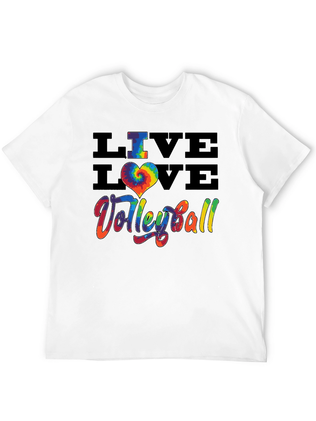 Live Love Volleyball Graphic Tee
