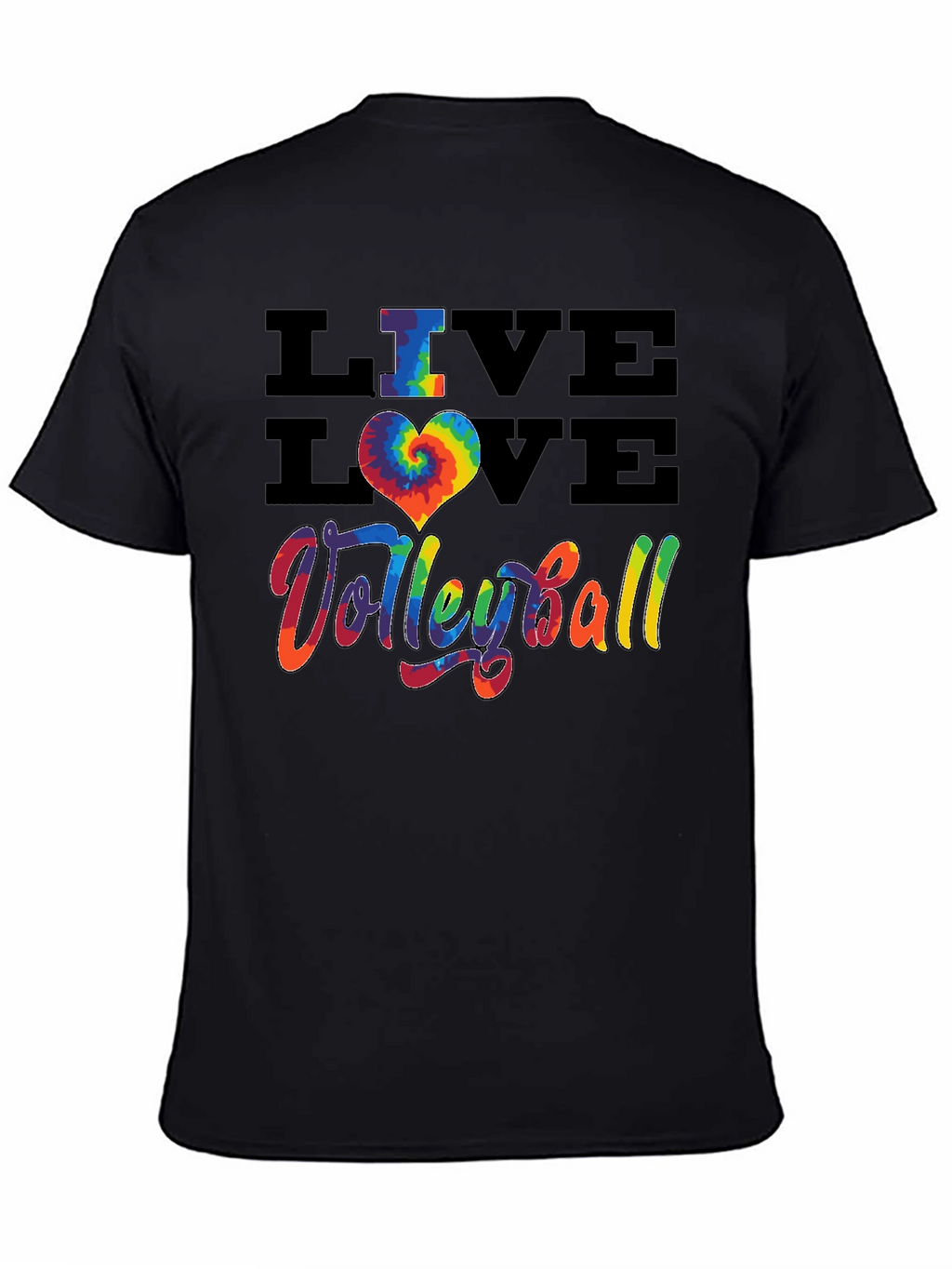 Live Love Volleyball Graphic Tee