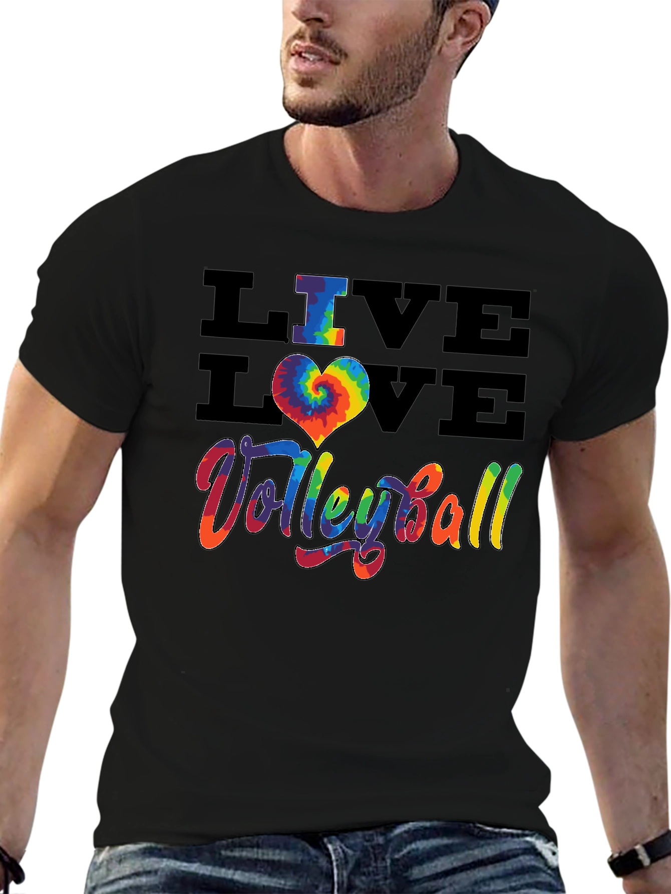 Live Love Volleyball Graphic Tee