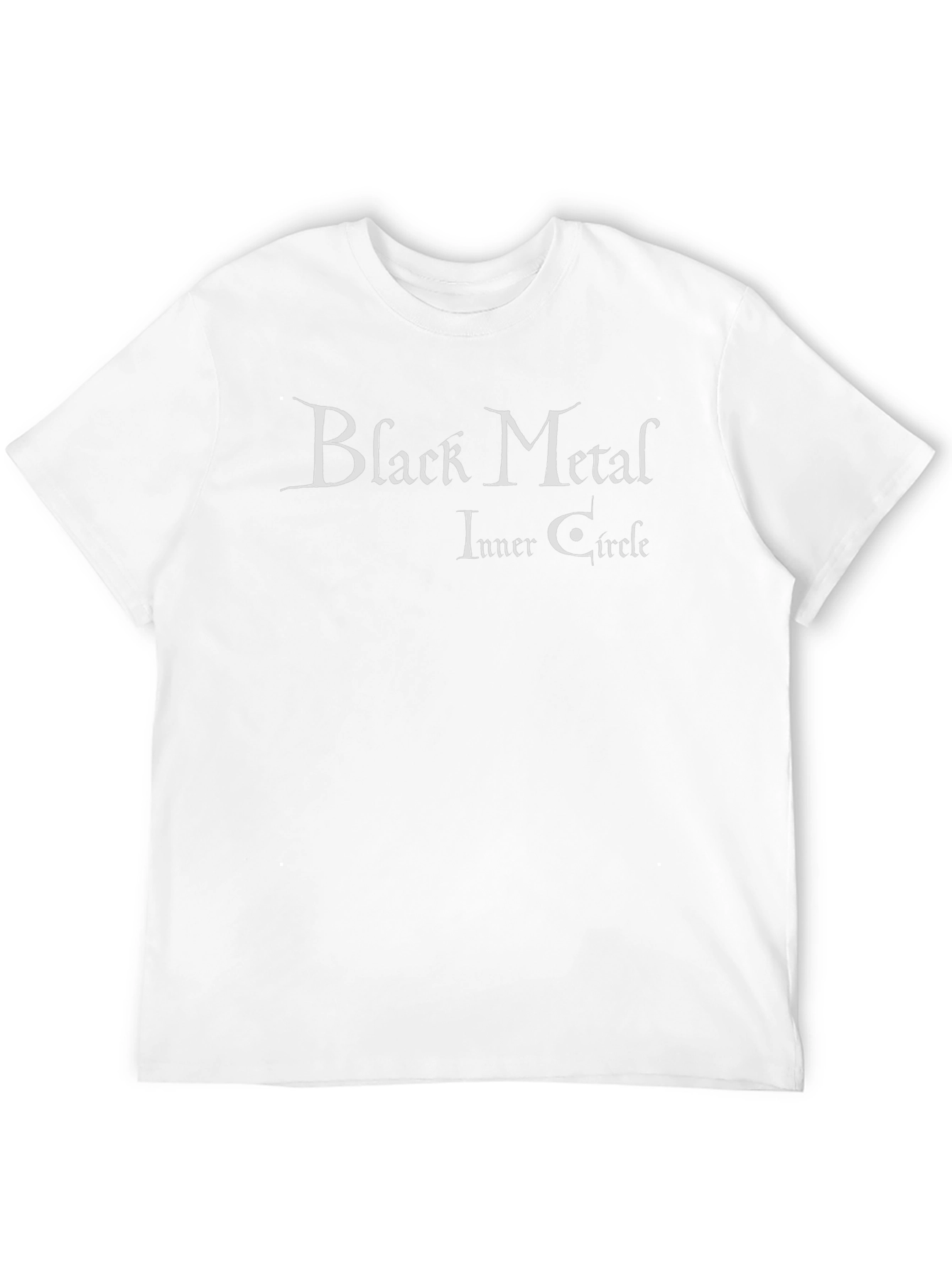 Black Metal Inner Circle Graphic T-Shirt