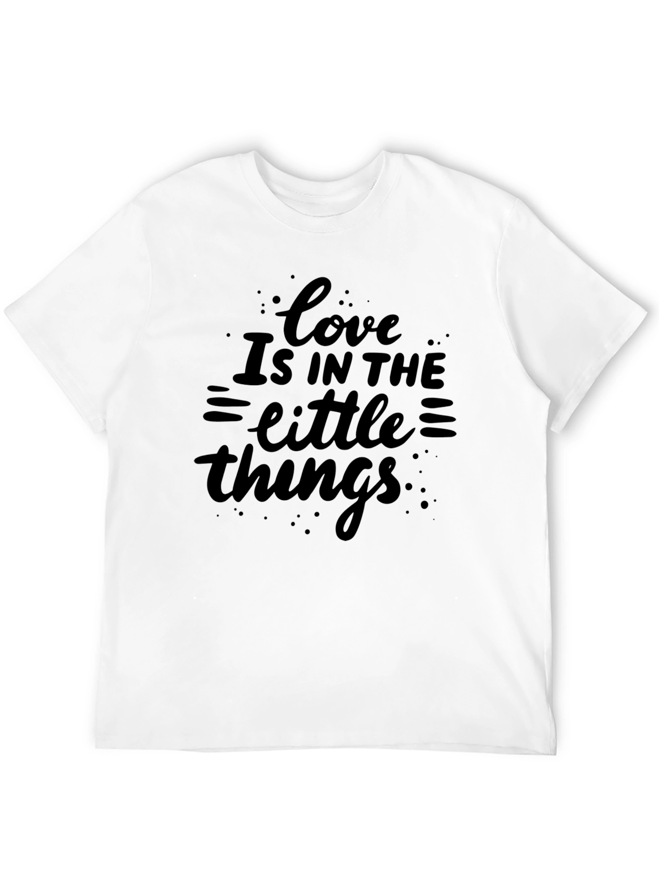 Love Is In The Little Things Graphic Tee