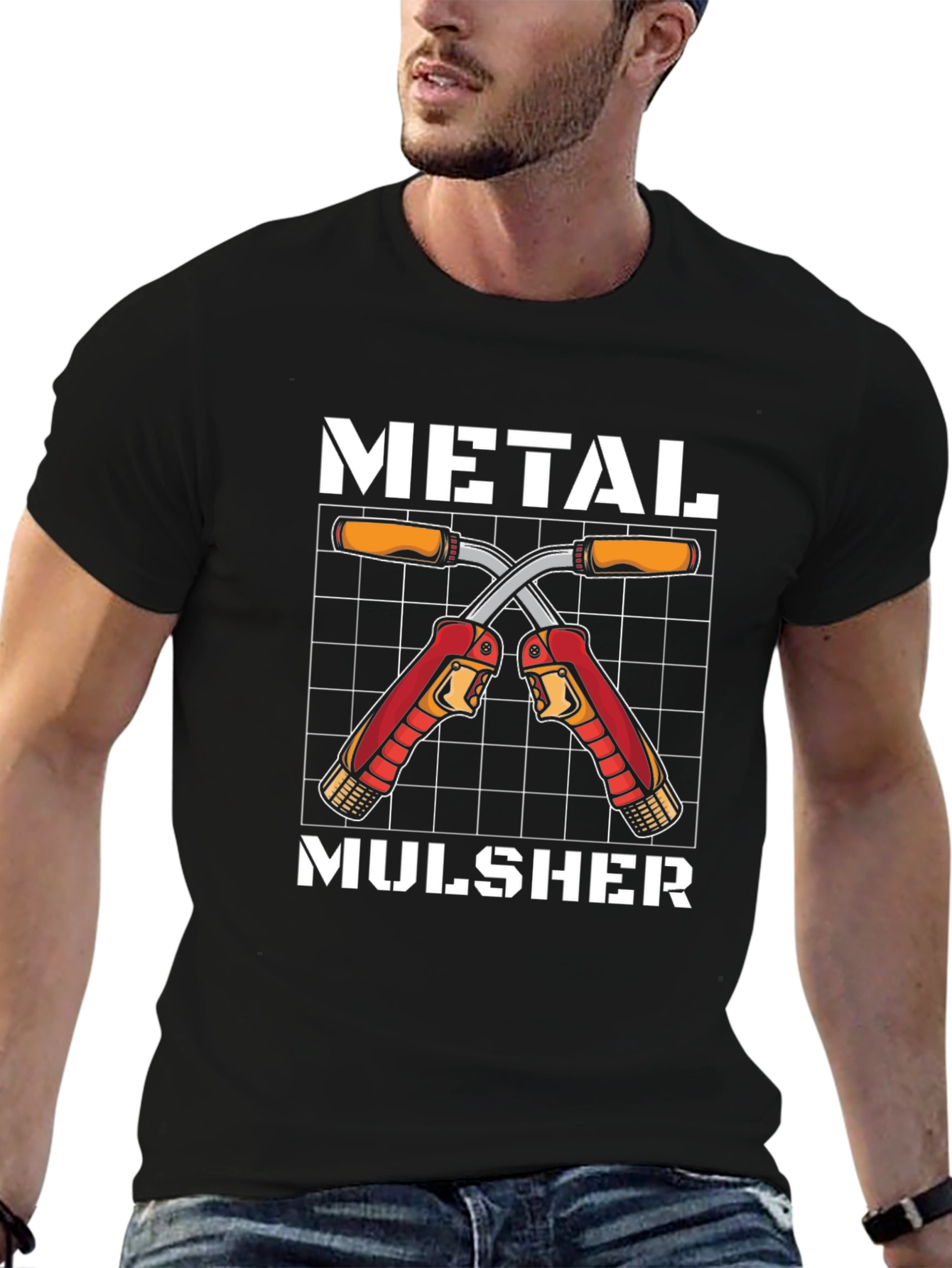 Metal Mulcher T-Shirt - Bold Graphic Tee