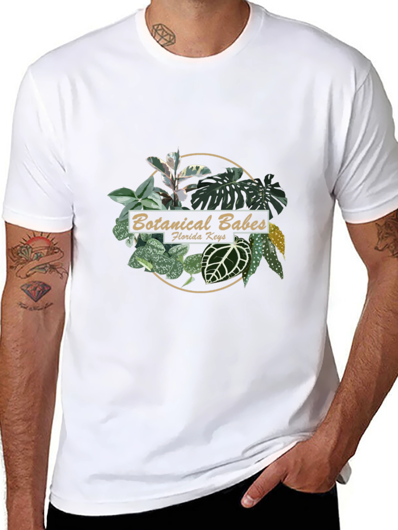 Botanical Babes T-Shirt - Florida Keys Graphic Tee