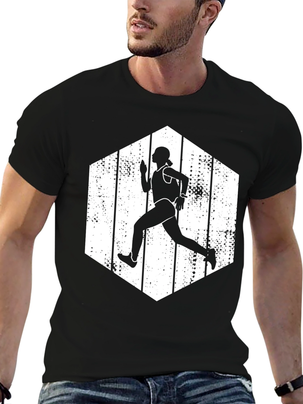 Runner Silhouette Graphic Tee