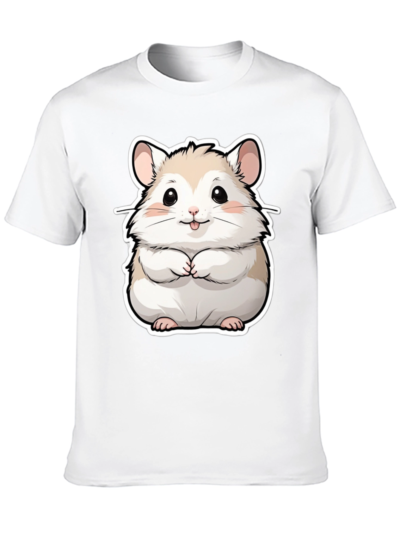 Hamster Graphic T-Shirt - Cute Pet Lover Tee