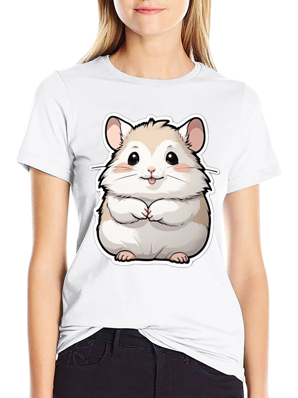 Hamster Graphic T-Shirt - Cute Pet Lover Tee
