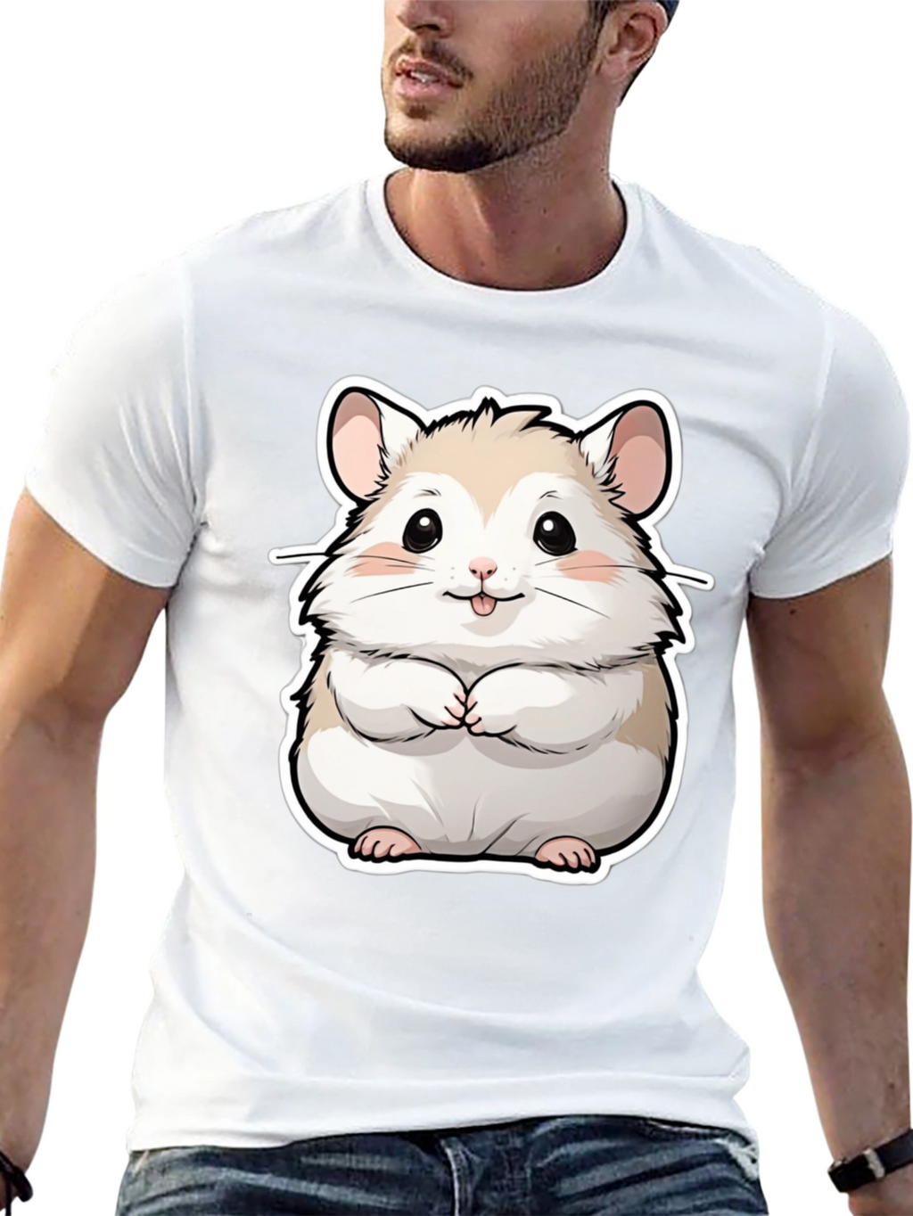 Hamster Graphic T-Shirt - Cute Pet Lover Tee