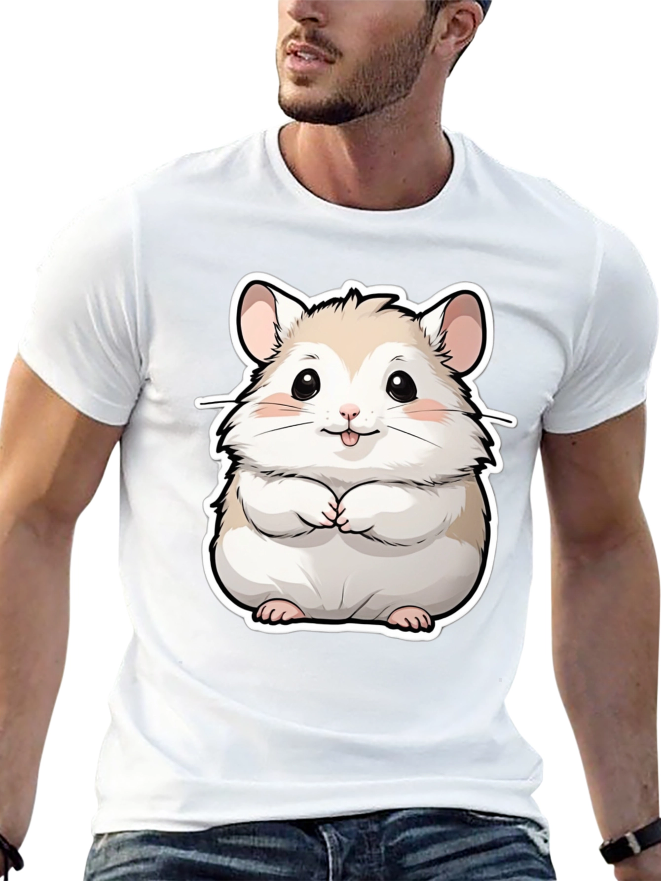 Hamster Graphic T-Shirt - Cute Pet Lover Tee