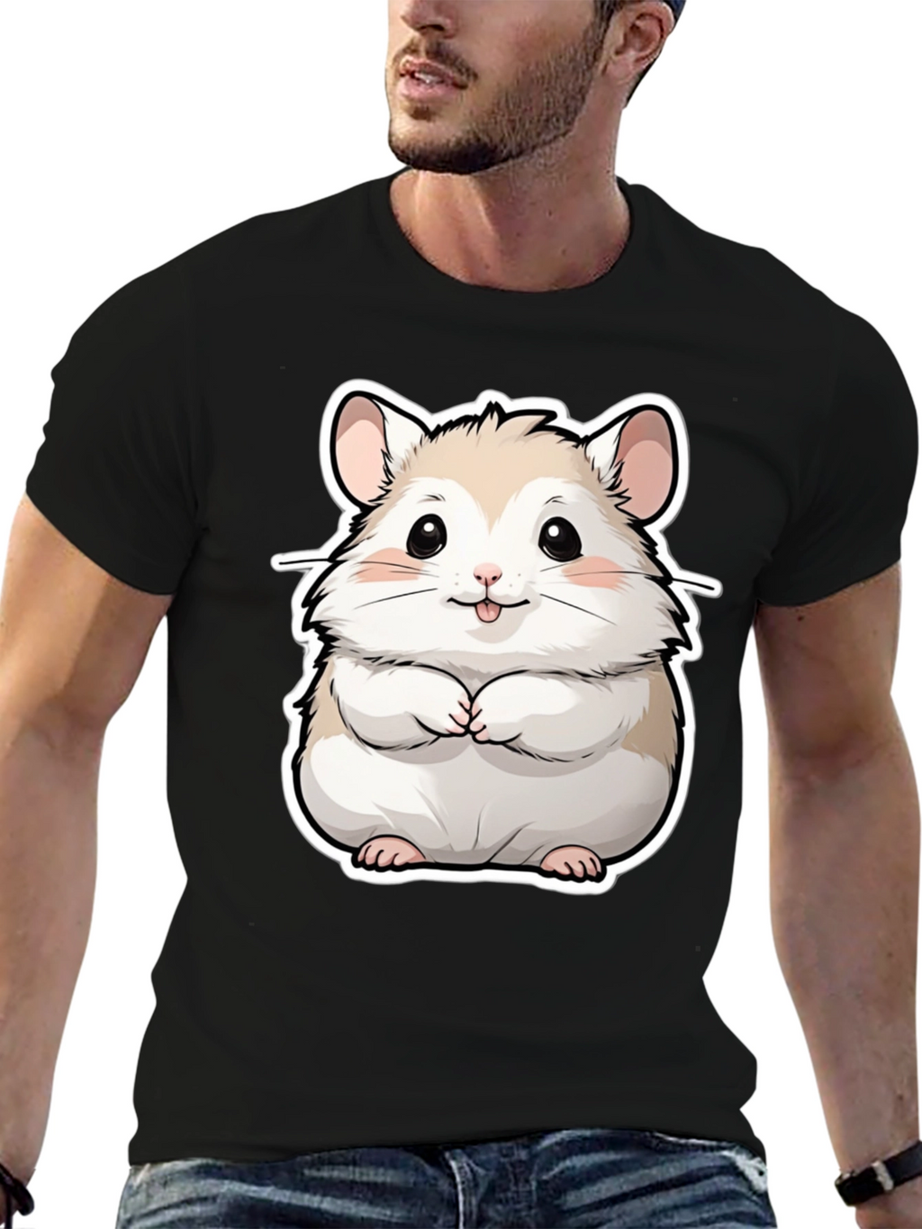Hamster Graphic T-Shirt - Cute Pet Lover Tee