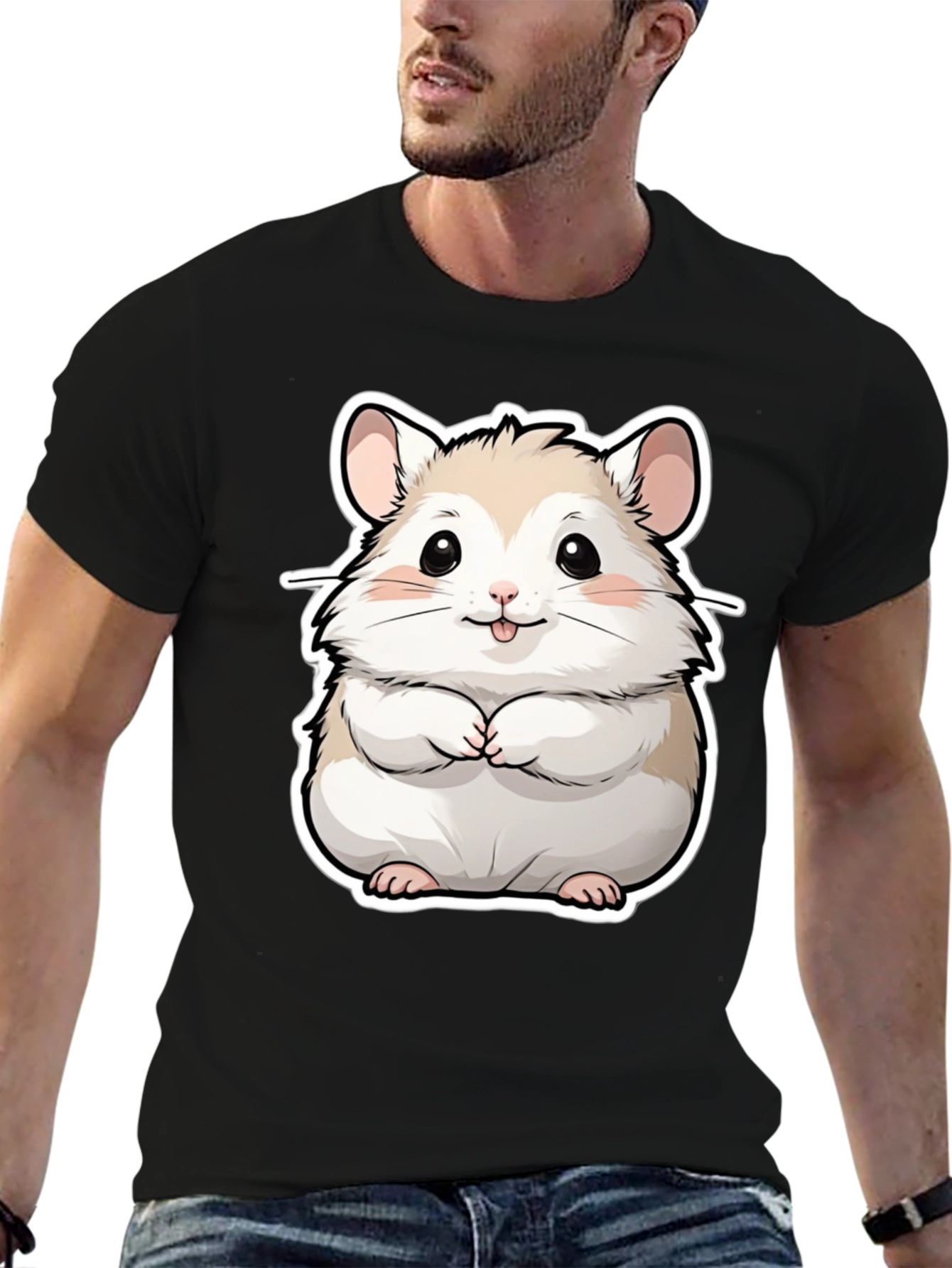 Hamster Graphic T-Shirt - Cute Pet Lover Tee