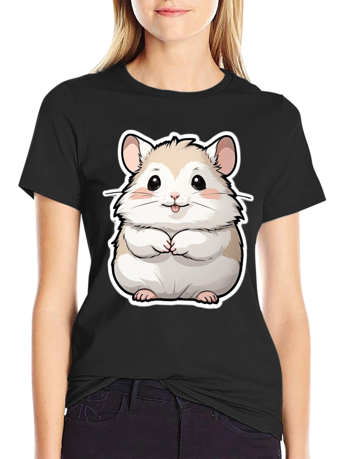 Hamster Graphic T-Shirt - Cute Pet Lover Tee