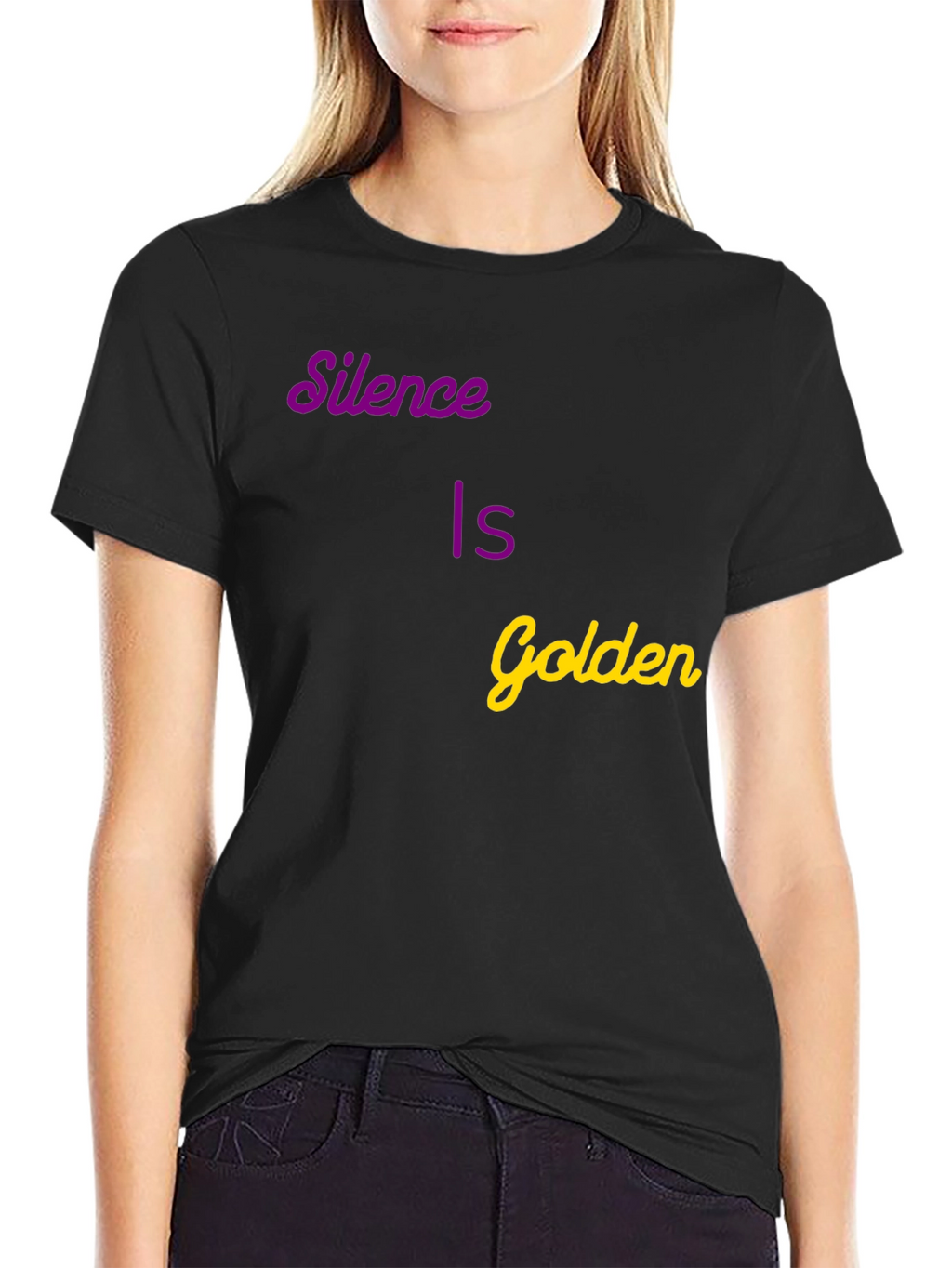 Silence is Golden Graphic Tee