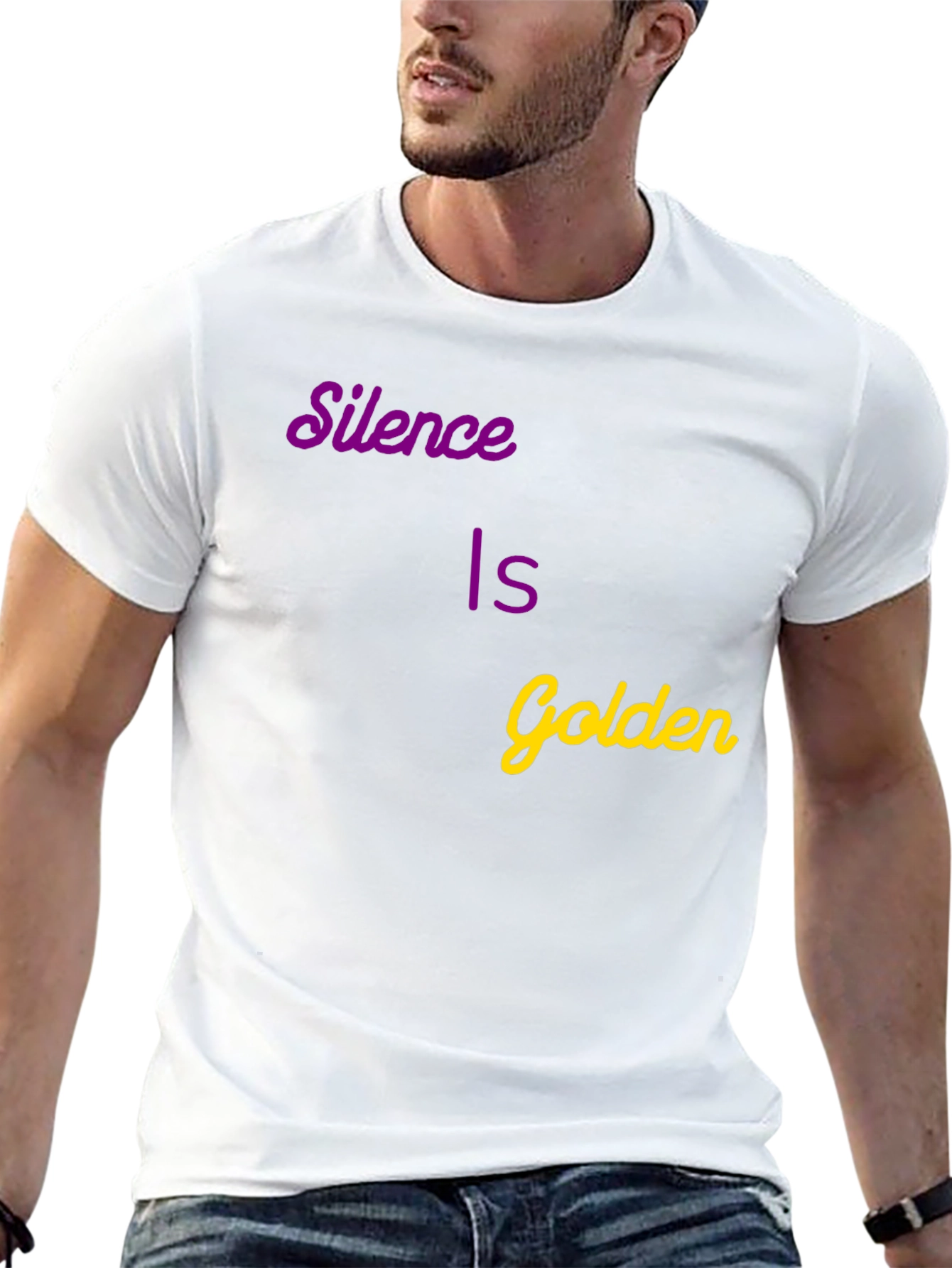 Silence is Golden Graphic Tee