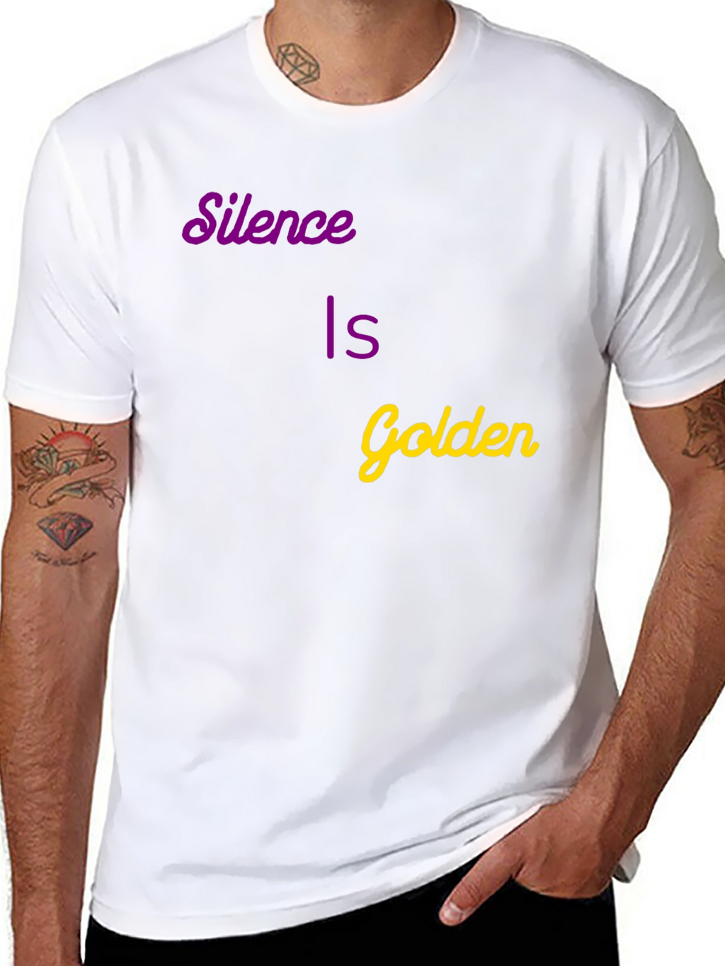 Silence is Golden Graphic Tee