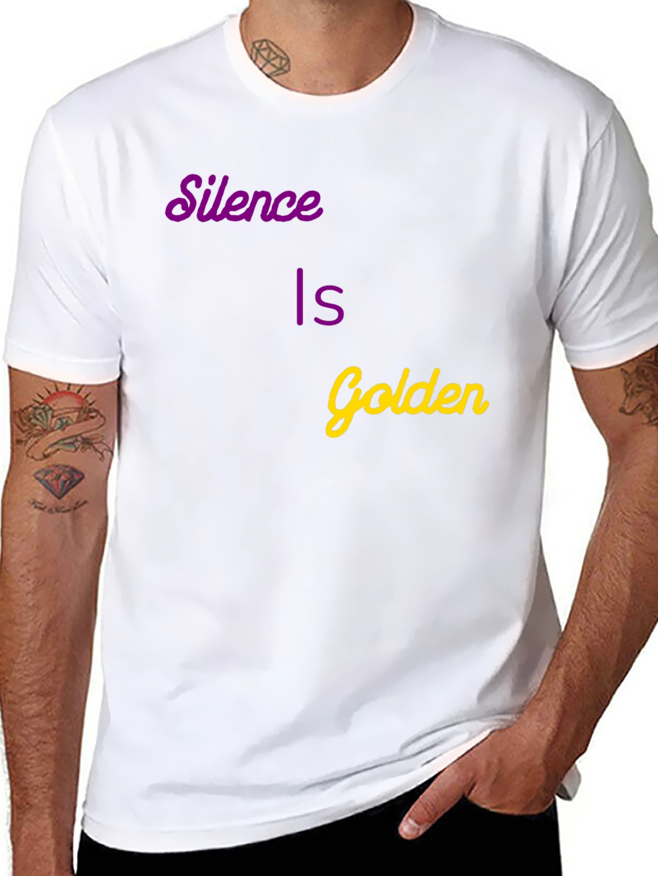 Silence is Golden Graphic Tee