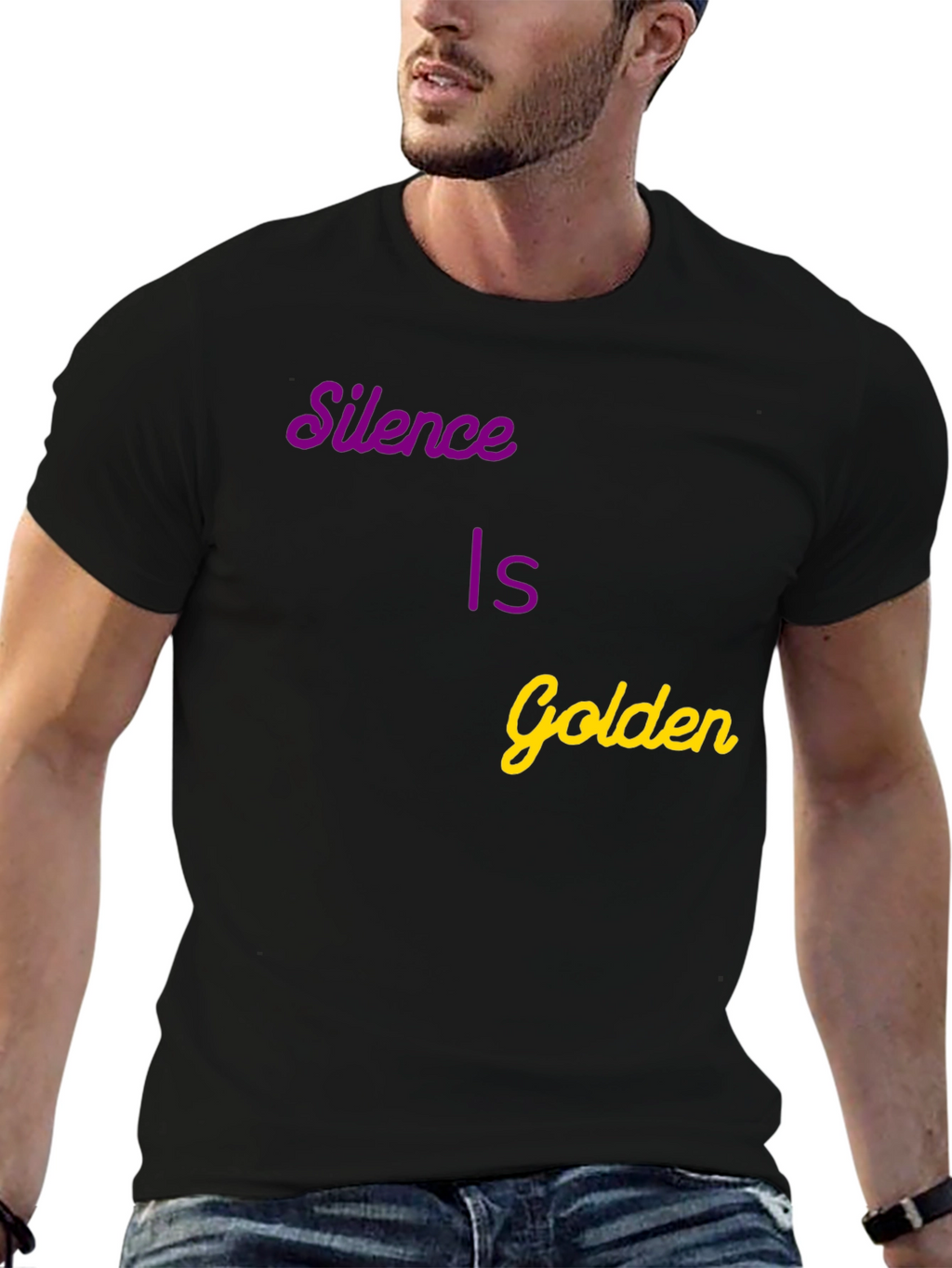 Silence is Golden Graphic Tee