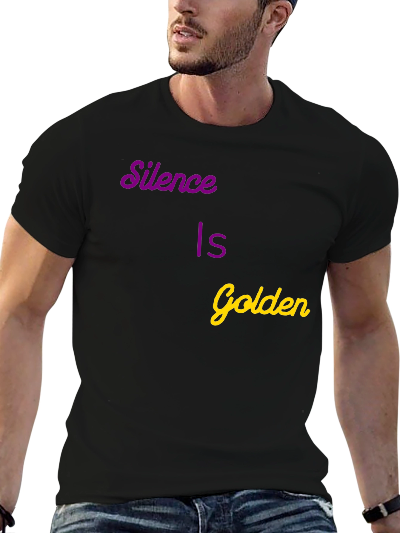 Silence is Golden Graphic Tee