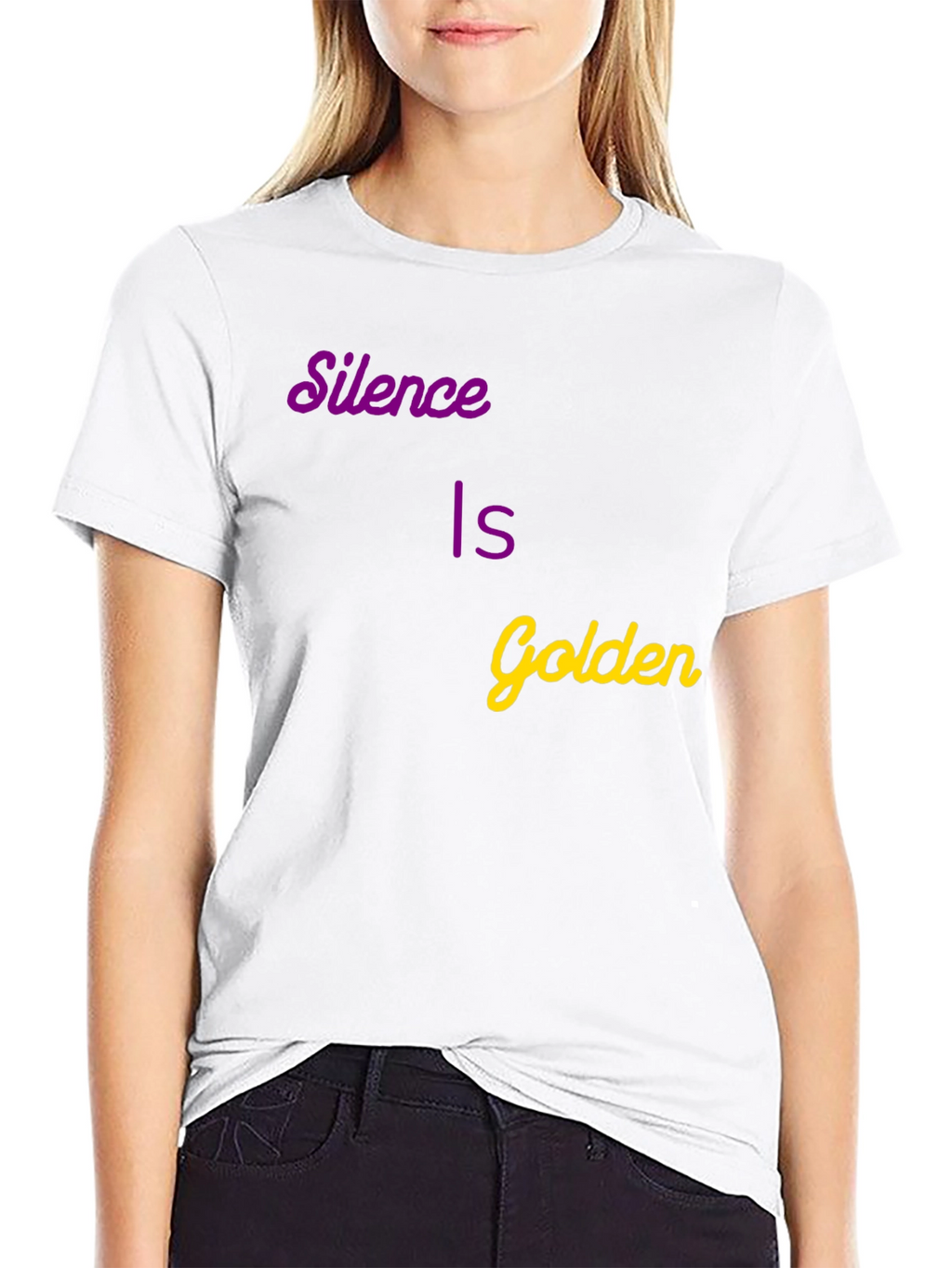 Silence is Golden Graphic Tee
