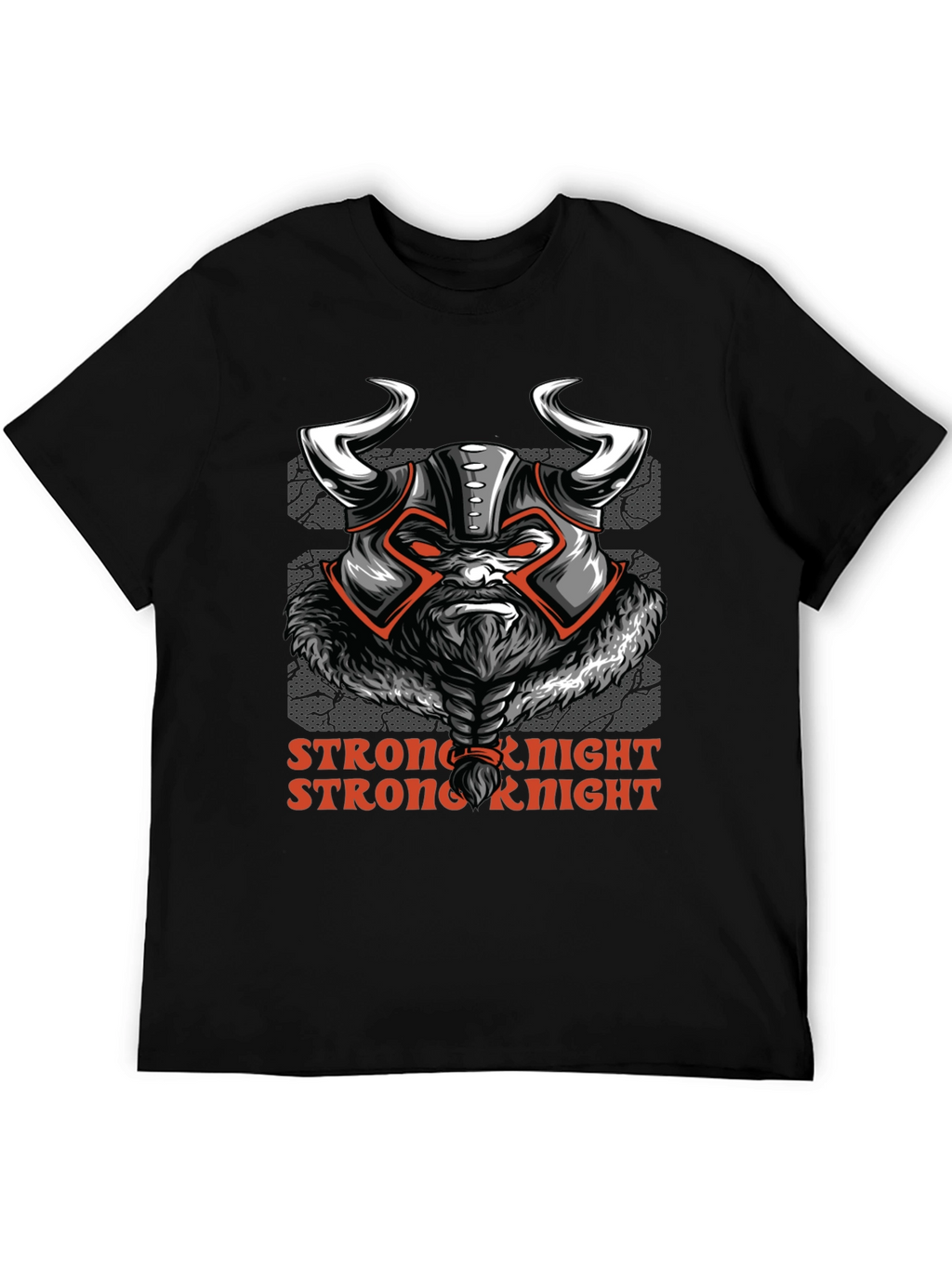 Strong Knight Viking Warrior Graphic Tee