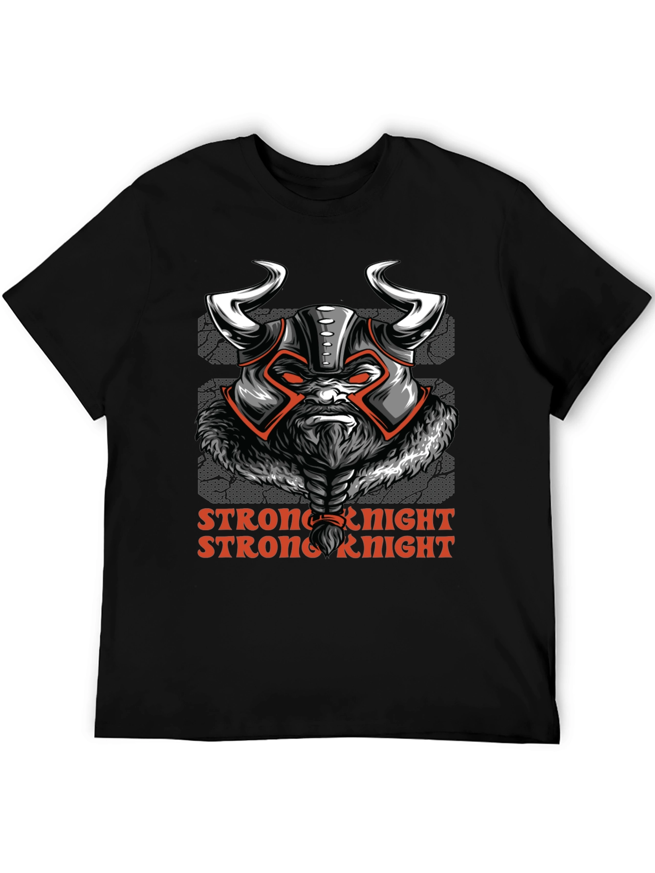 Strong Knight Viking Warrior Graphic Tee