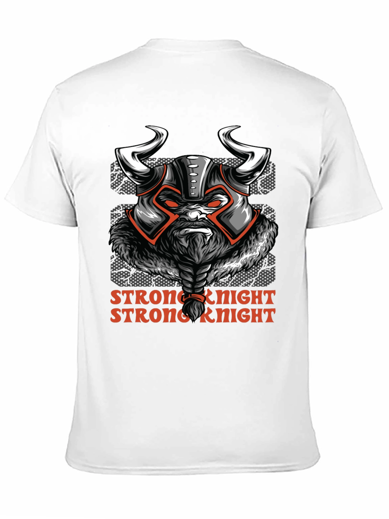 Strong Knight Viking Warrior Graphic Tee