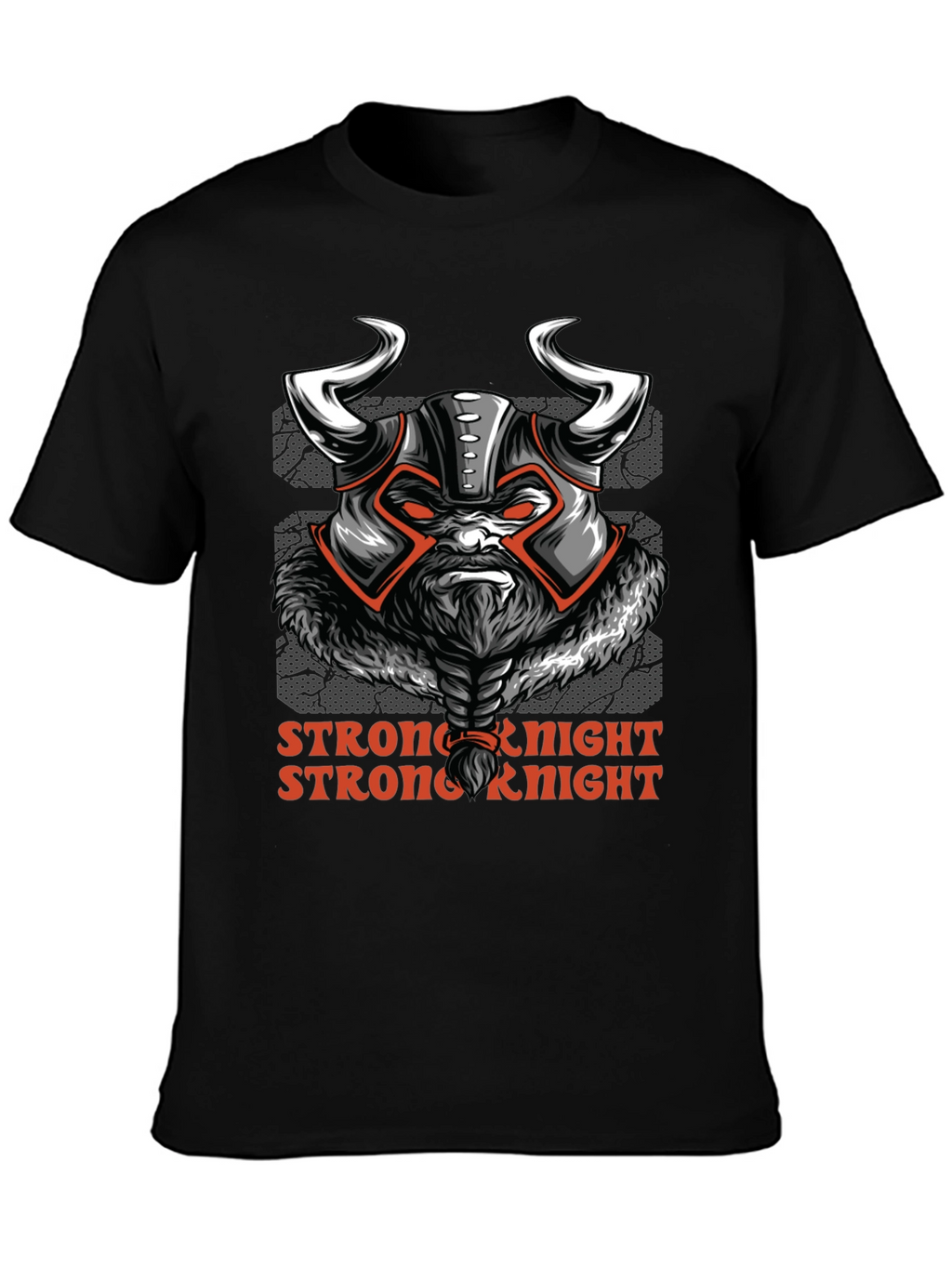 Strong Knight Viking Warrior Graphic Tee
