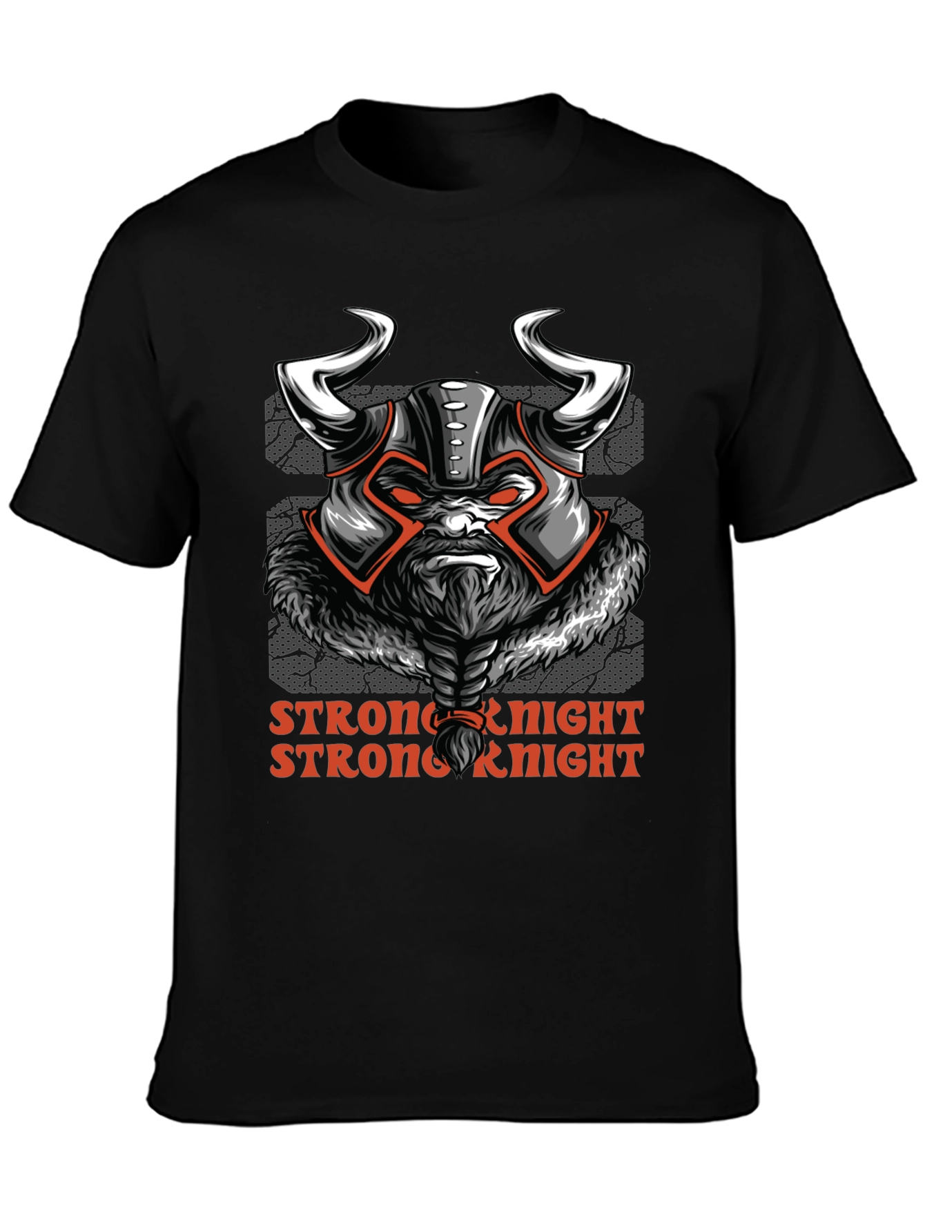 Strong Knight Viking Warrior Graphic Tee