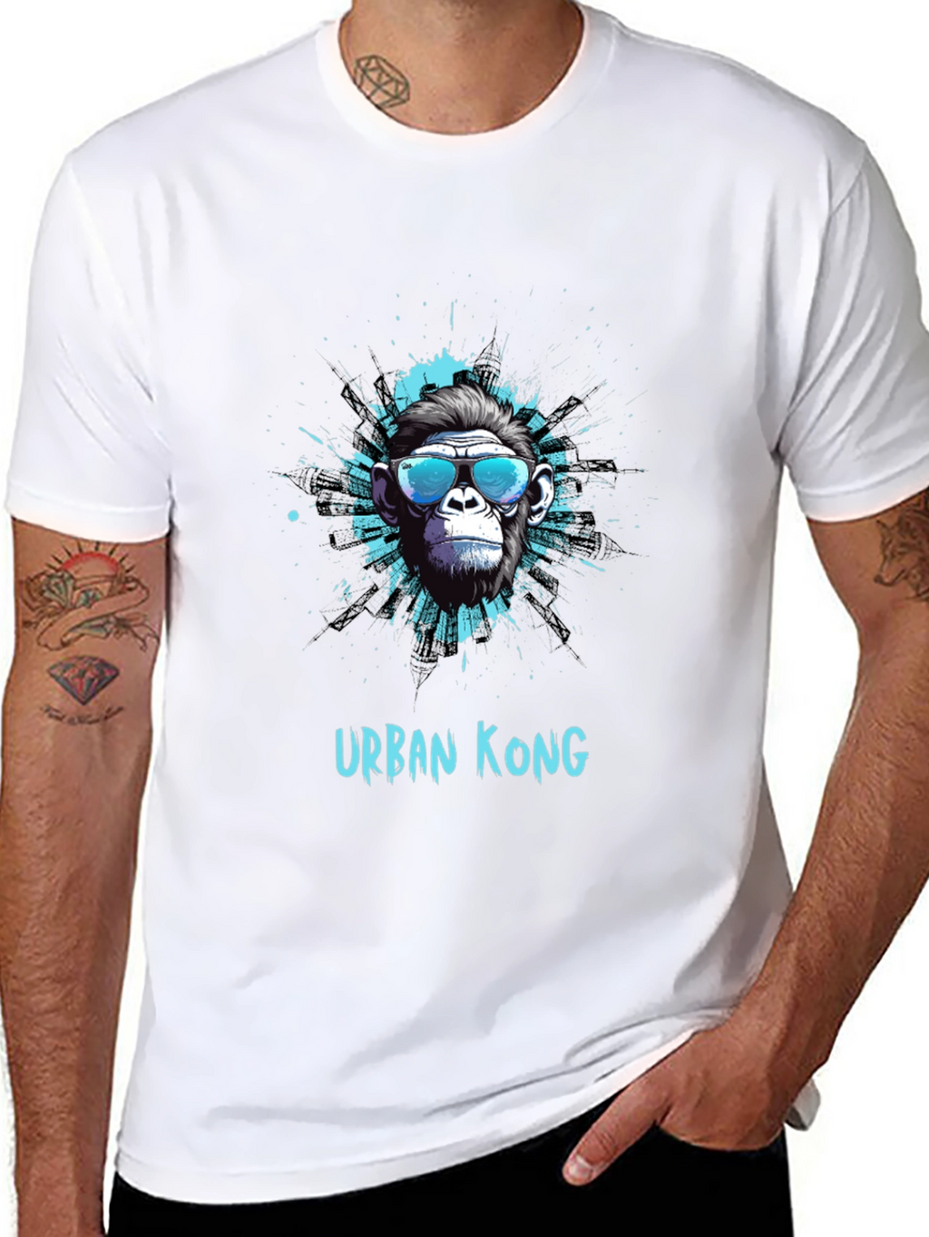 Urban Kong Graphic Tee - Cool Ape T-Shirt