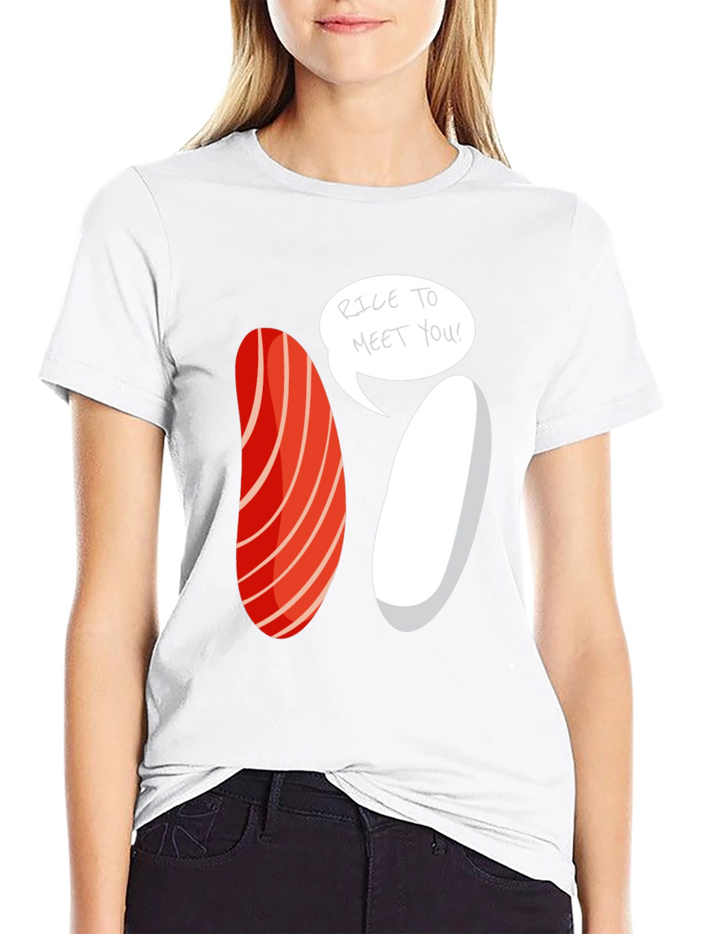 Sushi Rice To Meet You Graphic Tee