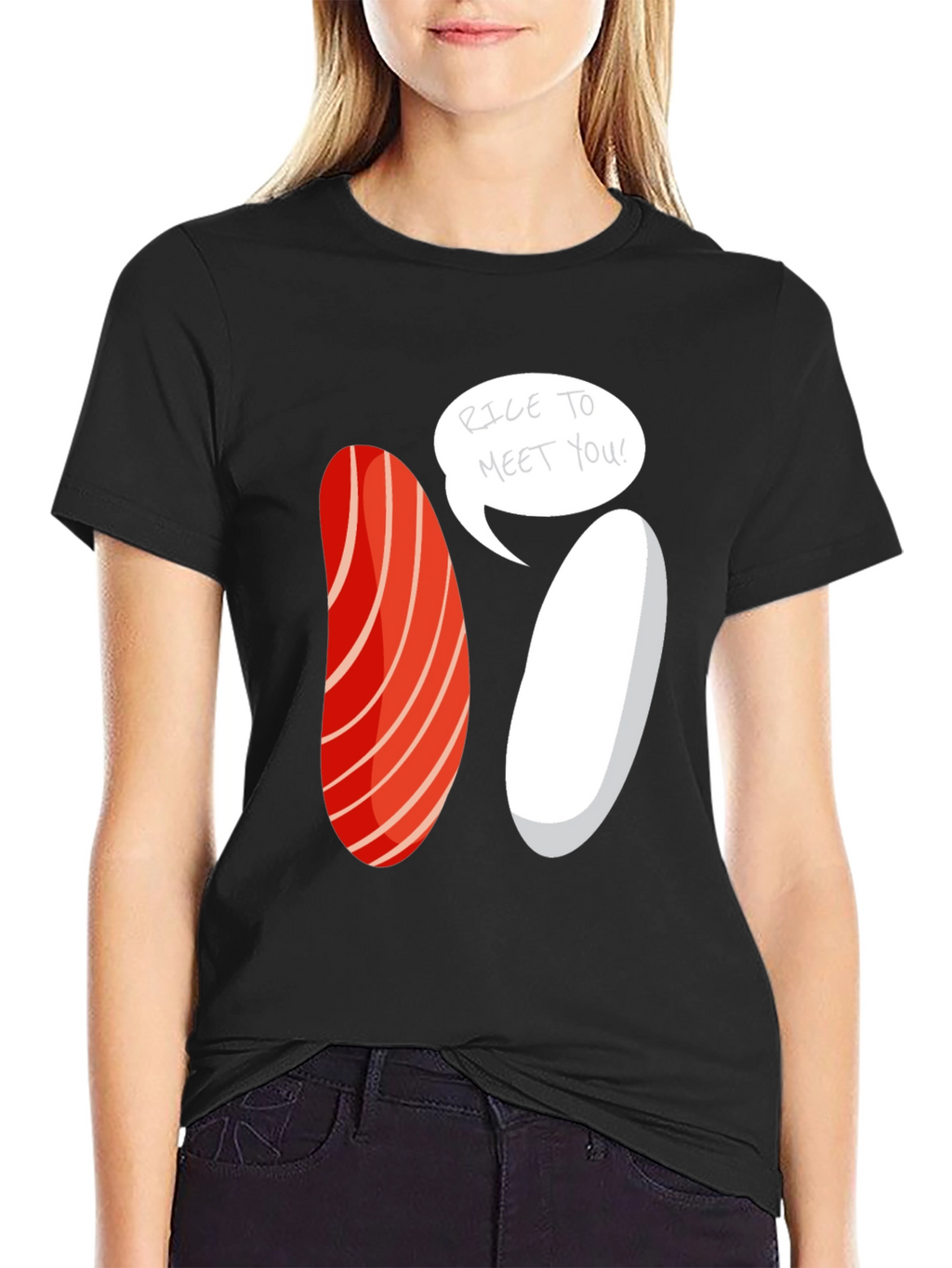 Sushi Rice To Meet You Graphic Tee