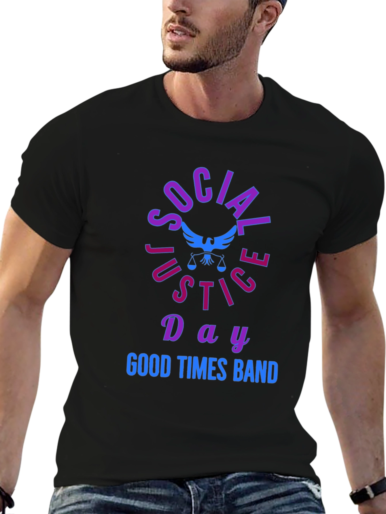 Social Justice Day T-Shirt Good Times Band Tee