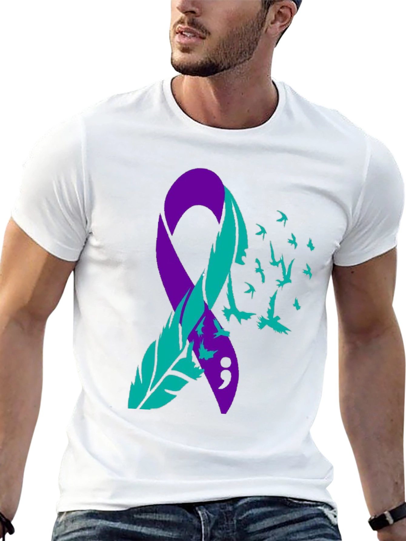 Suicide Prevention Ribbon T-Shirt