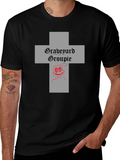 Graveyard Groupie Graphic Tee - Black