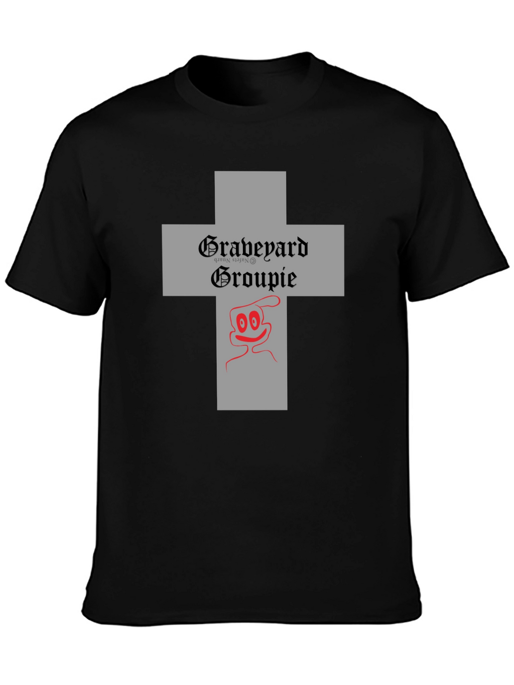 Graveyard Groupie Graphic Tee - Black