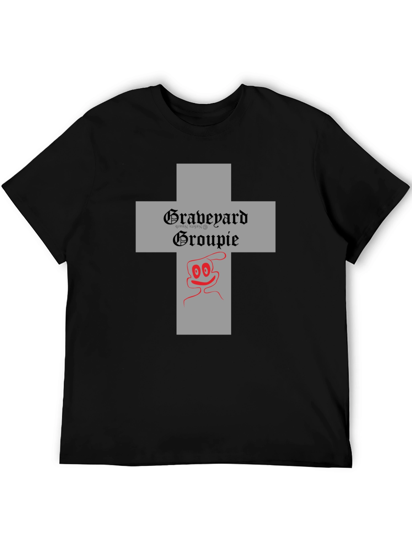 Graveyard Groupie Graphic Tee - Black