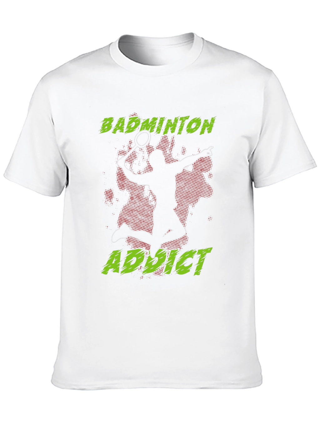 Badminton Addict T-Shirt - Sporty Graphic Tee