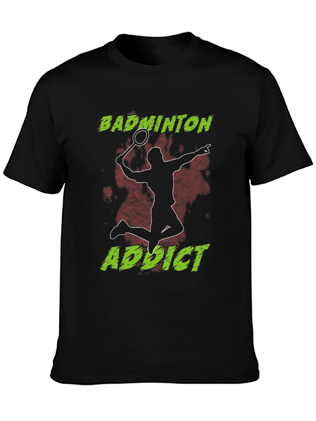 Badminton Addict T-Shirt - Sporty Graphic Tee