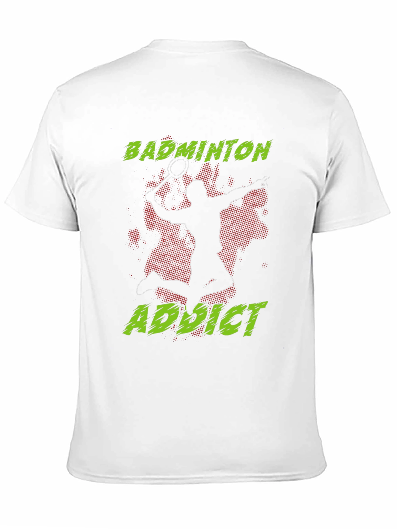 Badminton Addict T-Shirt - Sporty Graphic Tee
