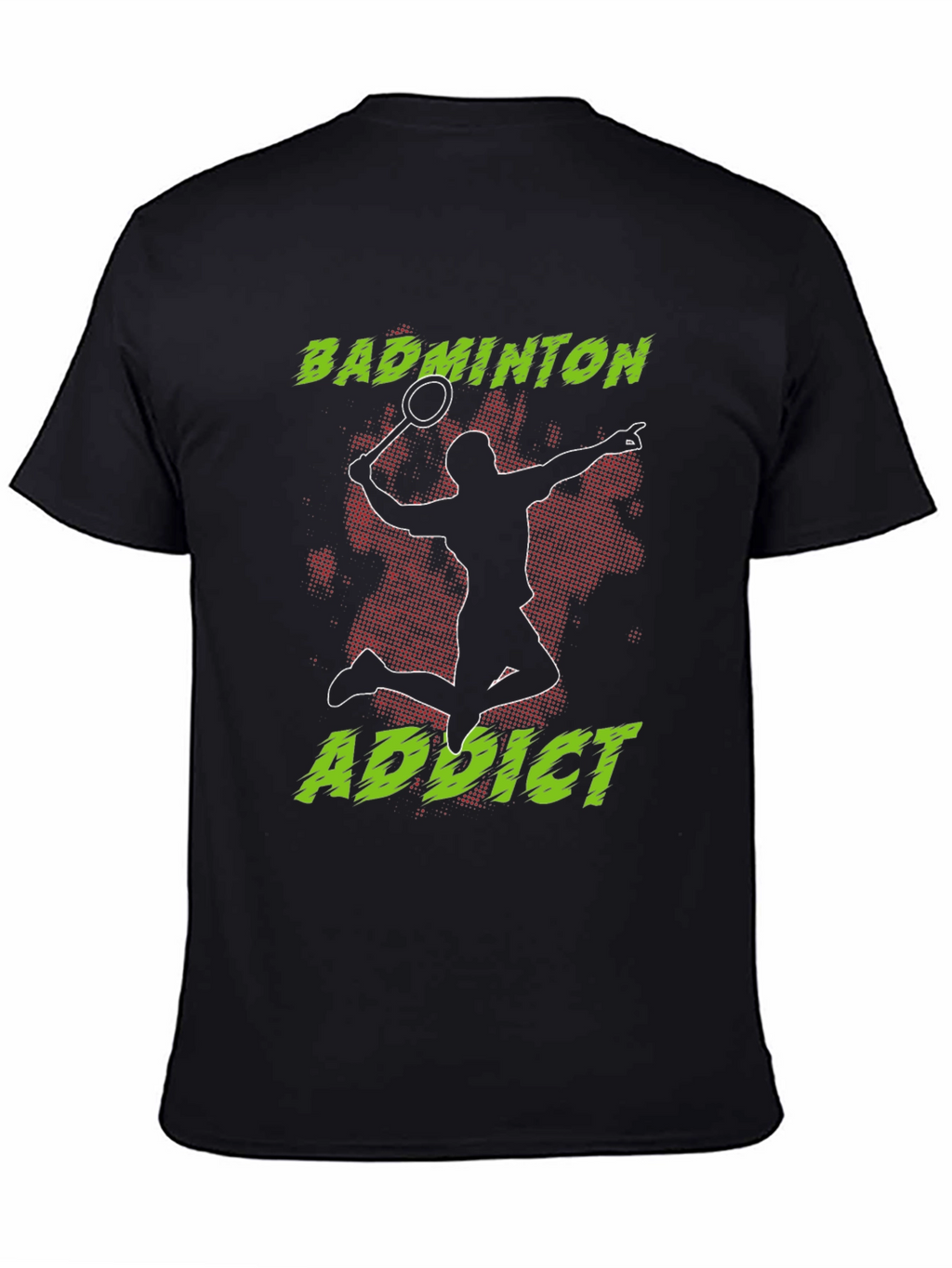 Badminton Addict T-Shirt - Sporty Graphic Tee