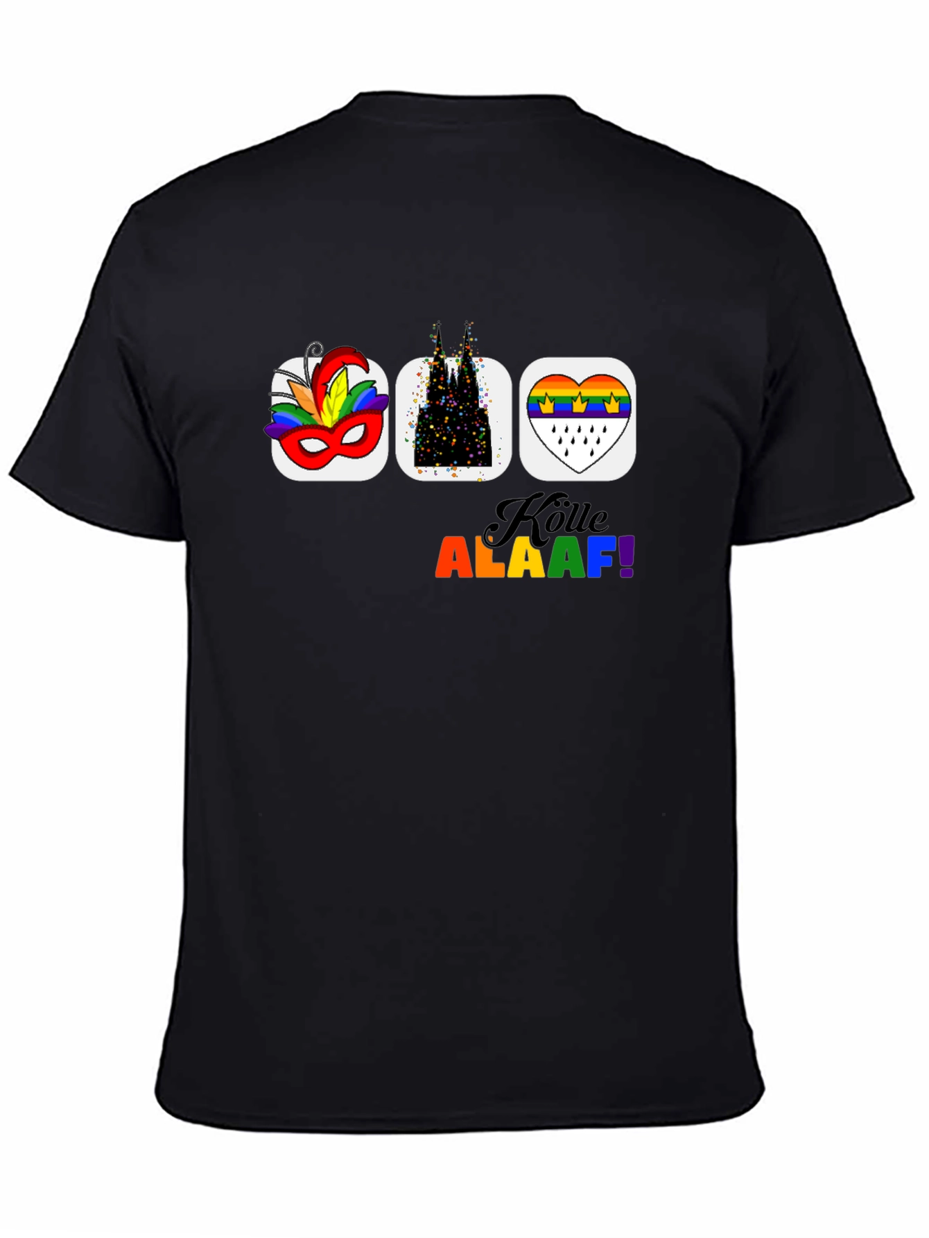 Colorful Cologne Germany Graphic T-Shirt