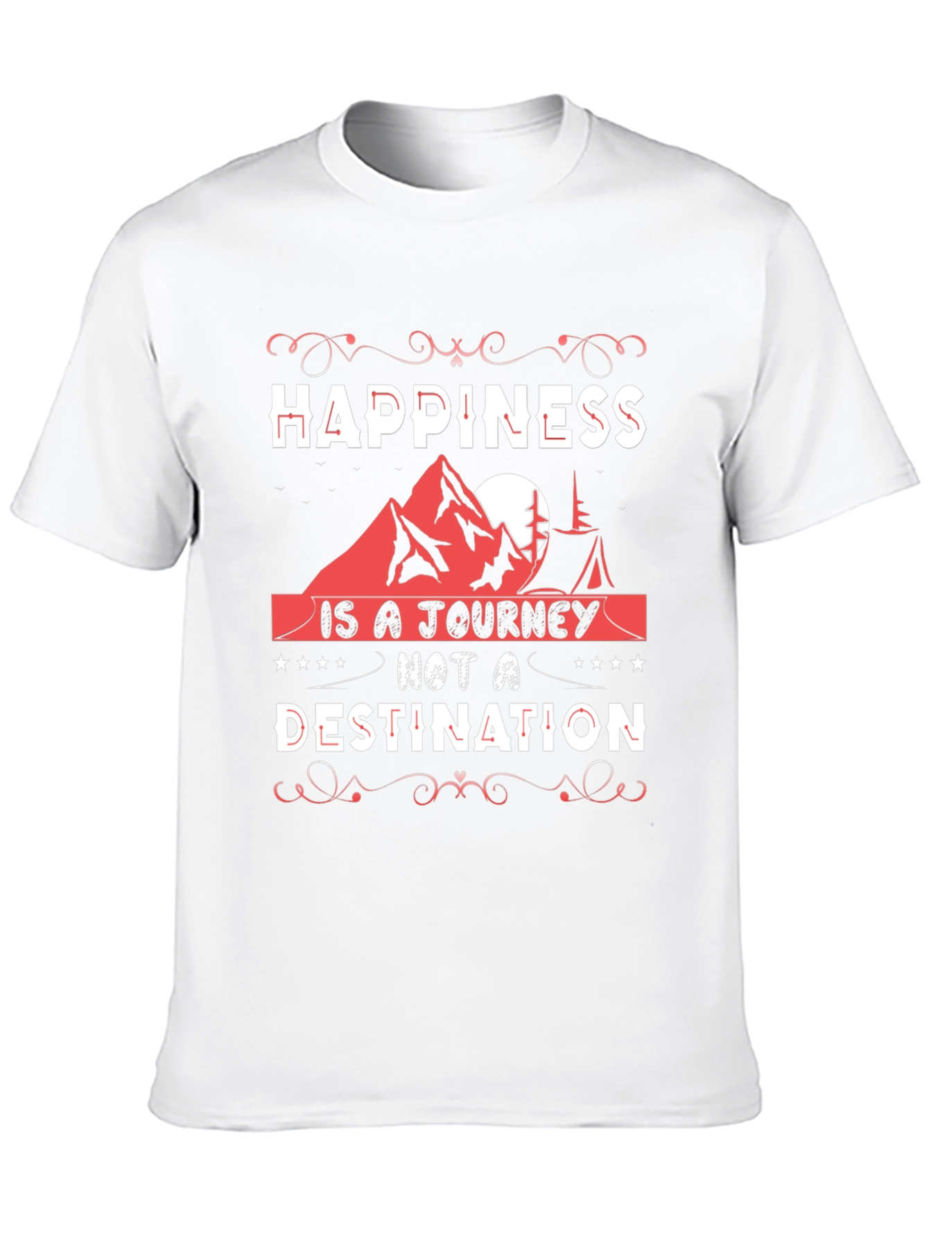 Happiness Is a Journey Graphic Tee