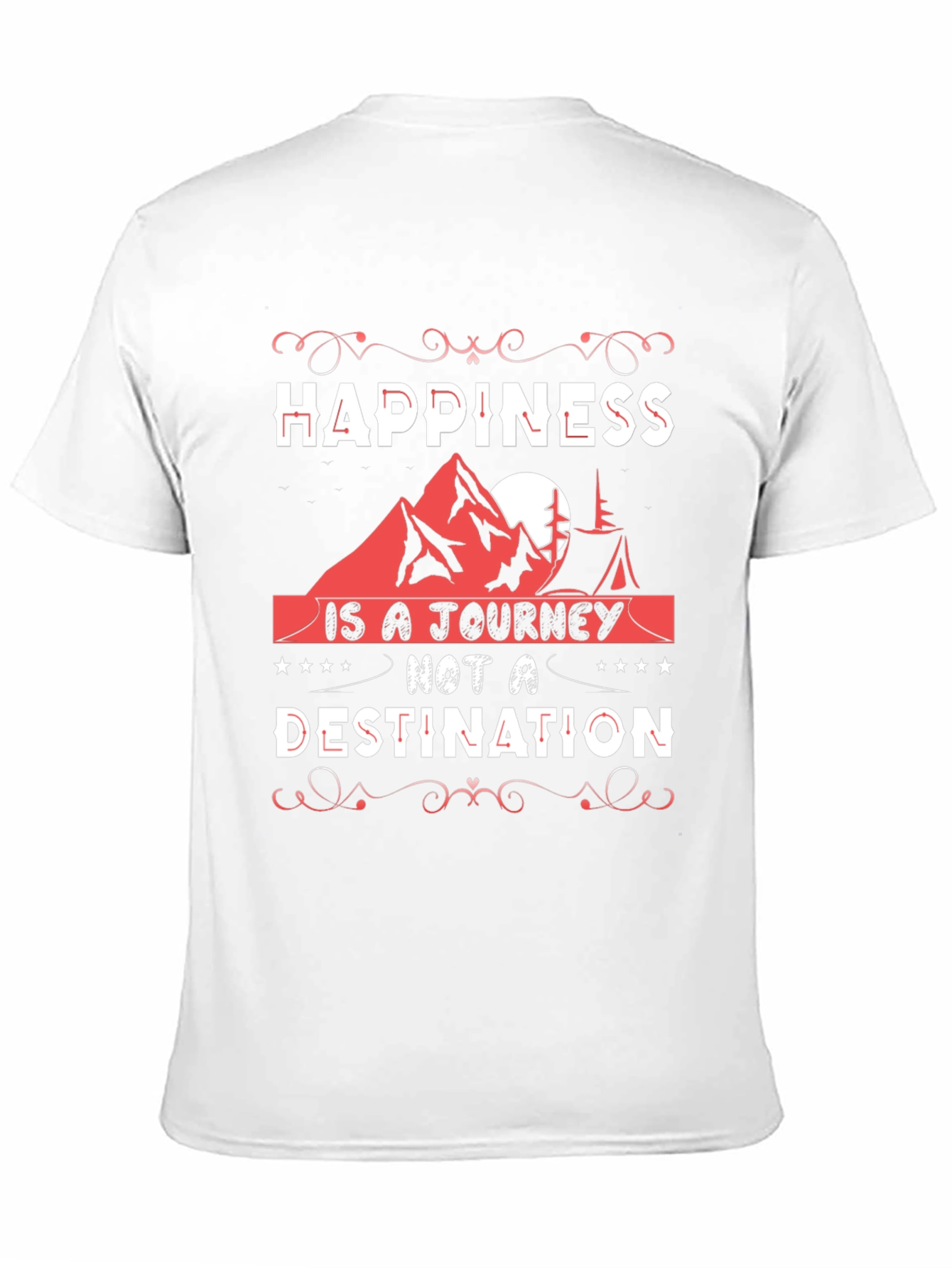 Happiness Is a Journey Graphic Tee