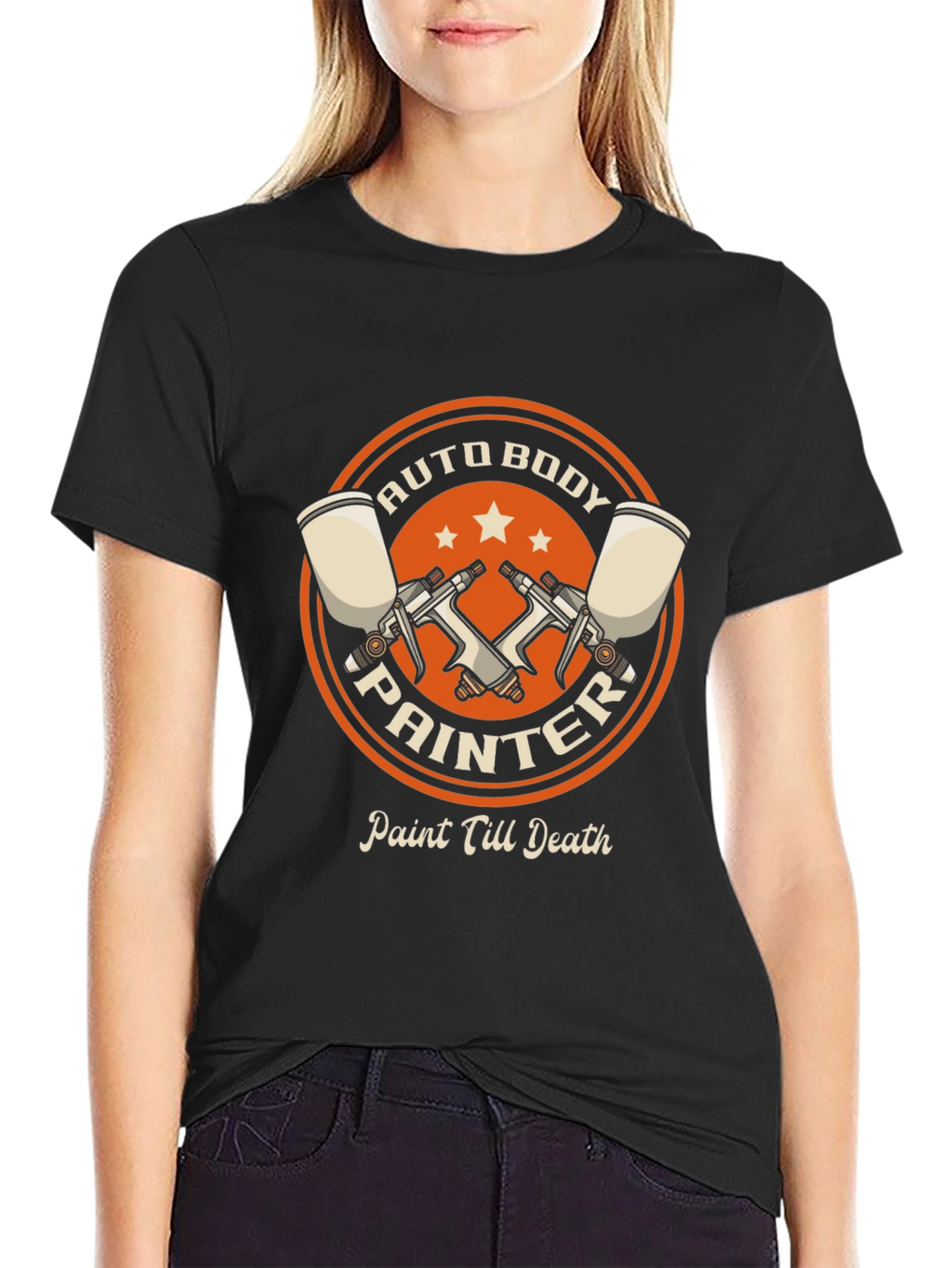 Auto Body Painter T-Shirt - Paint Till Death
