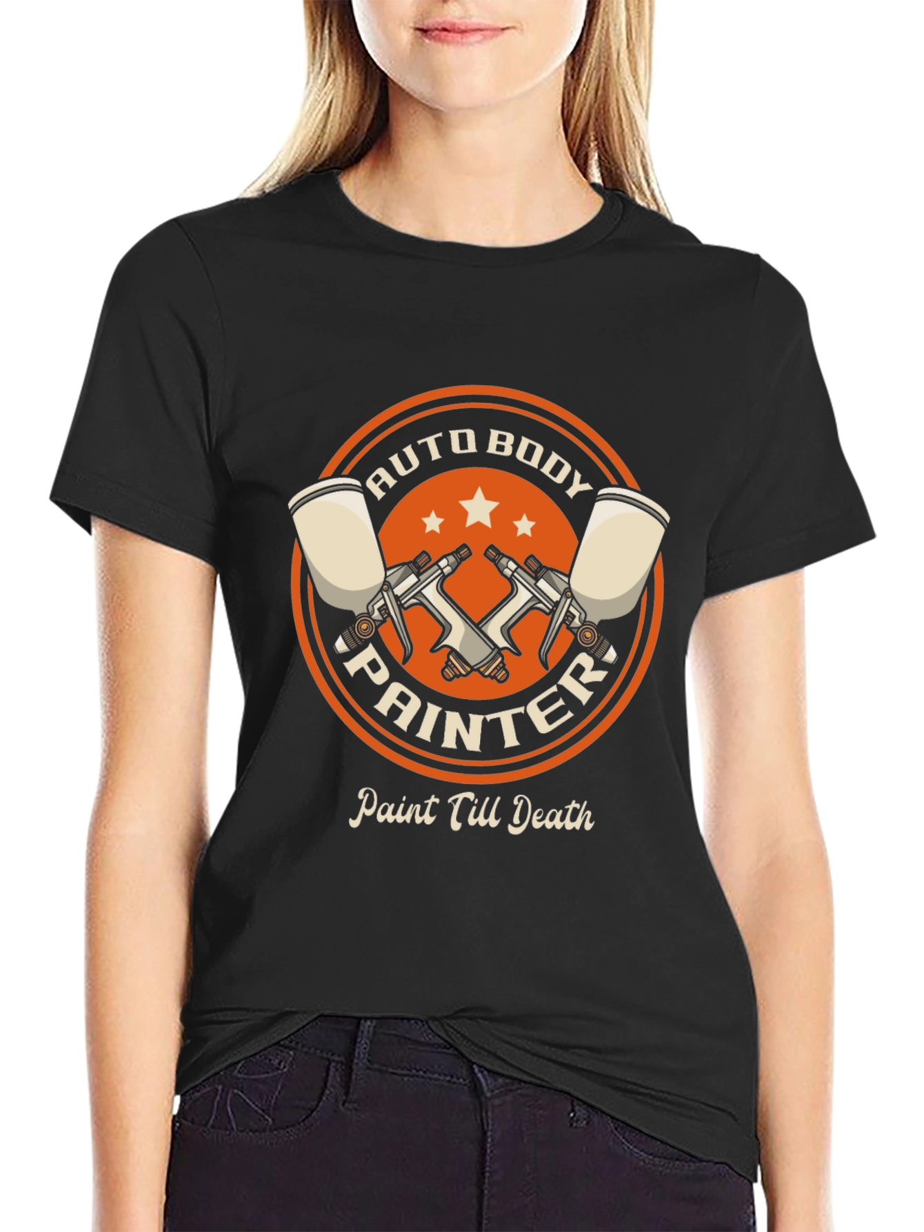 Auto Body Painter T-Shirt - Paint Till Death