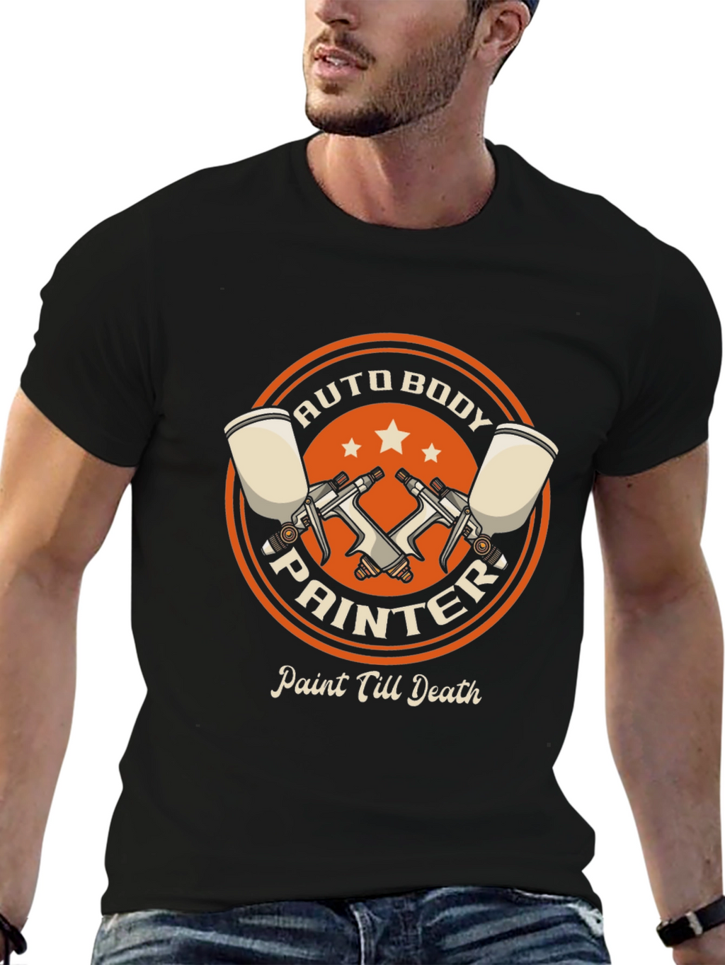 Auto Body Painter T-Shirt - Paint Till Death