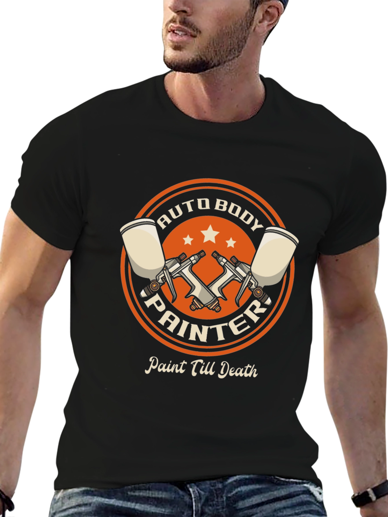 Auto Body Painter T-Shirt - Paint Till Death