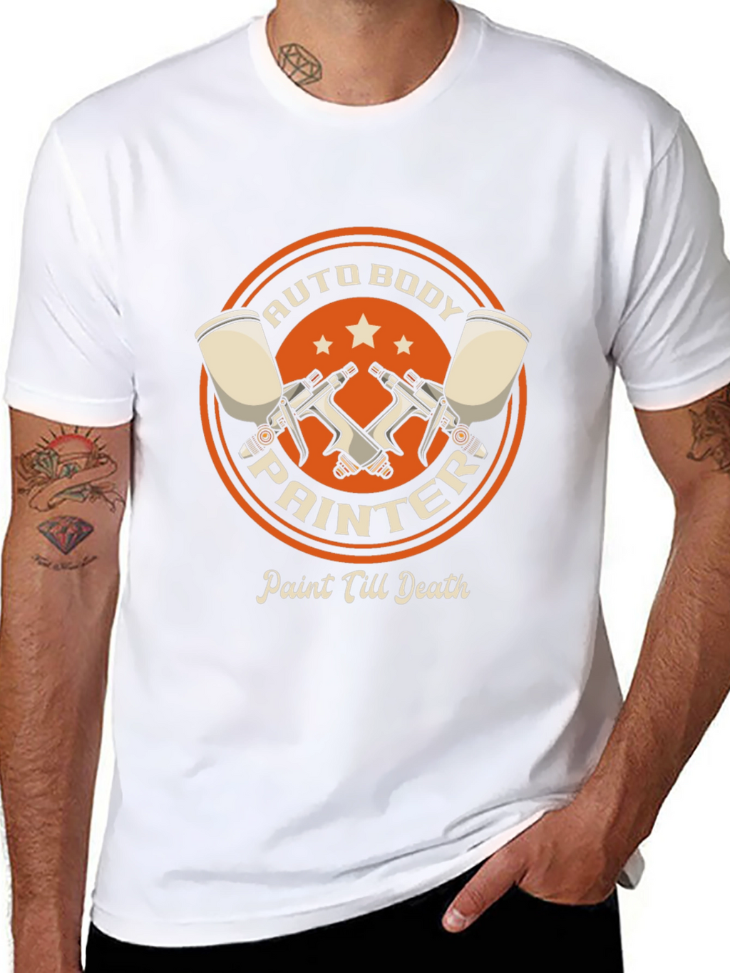 Auto Body Painter T-Shirt - Paint Till Death