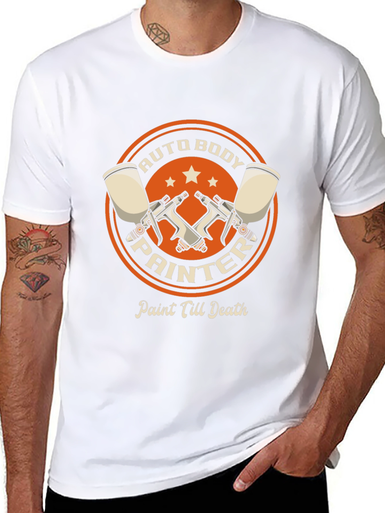 Auto Body Painter T-Shirt - Paint Till Death