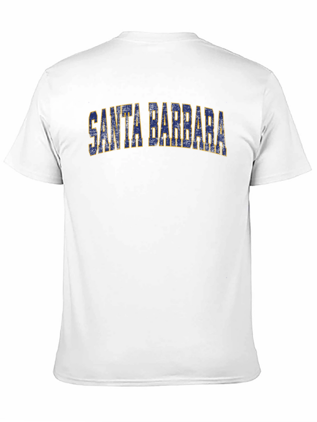 Santa Barbara Graphic Tee -  Distressed Print