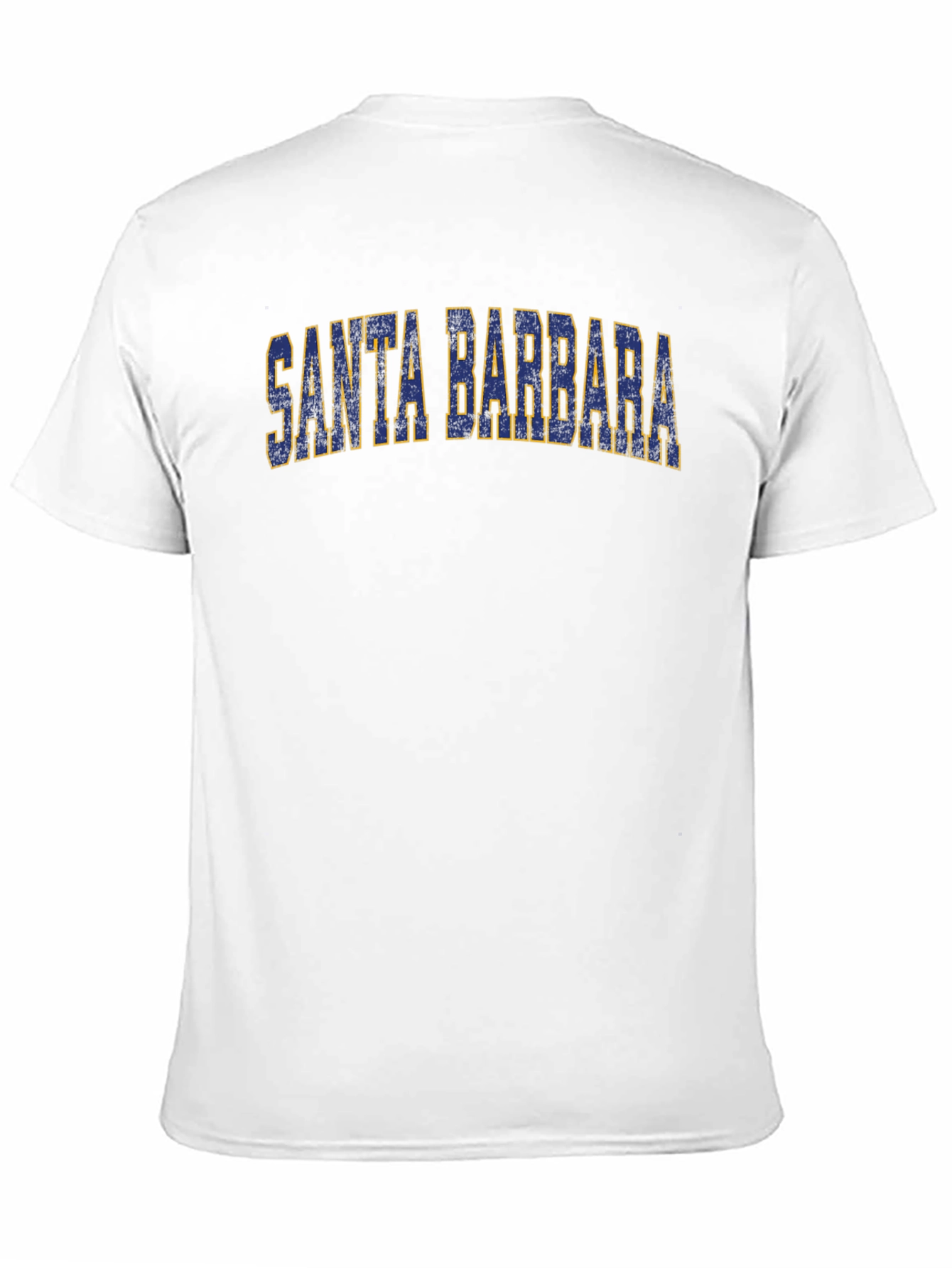 Santa Barbara Graphic Tee -  Distressed Print